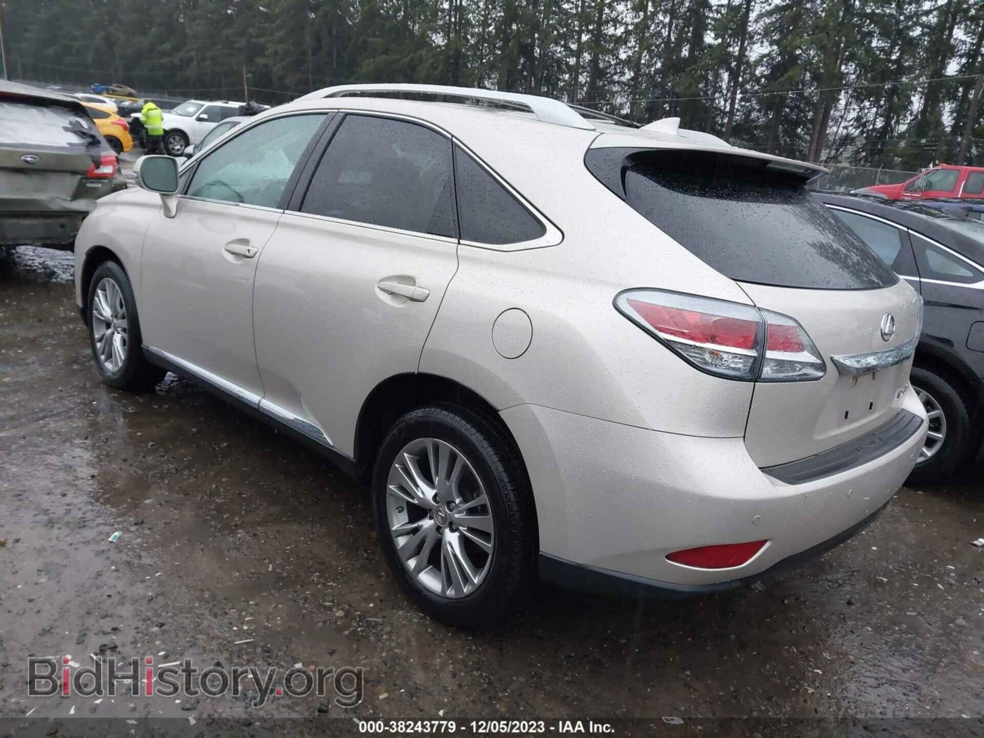 2014 LEXUS RX 350 - VIN: 2T2BK1BA5EC243536 - Фото 3