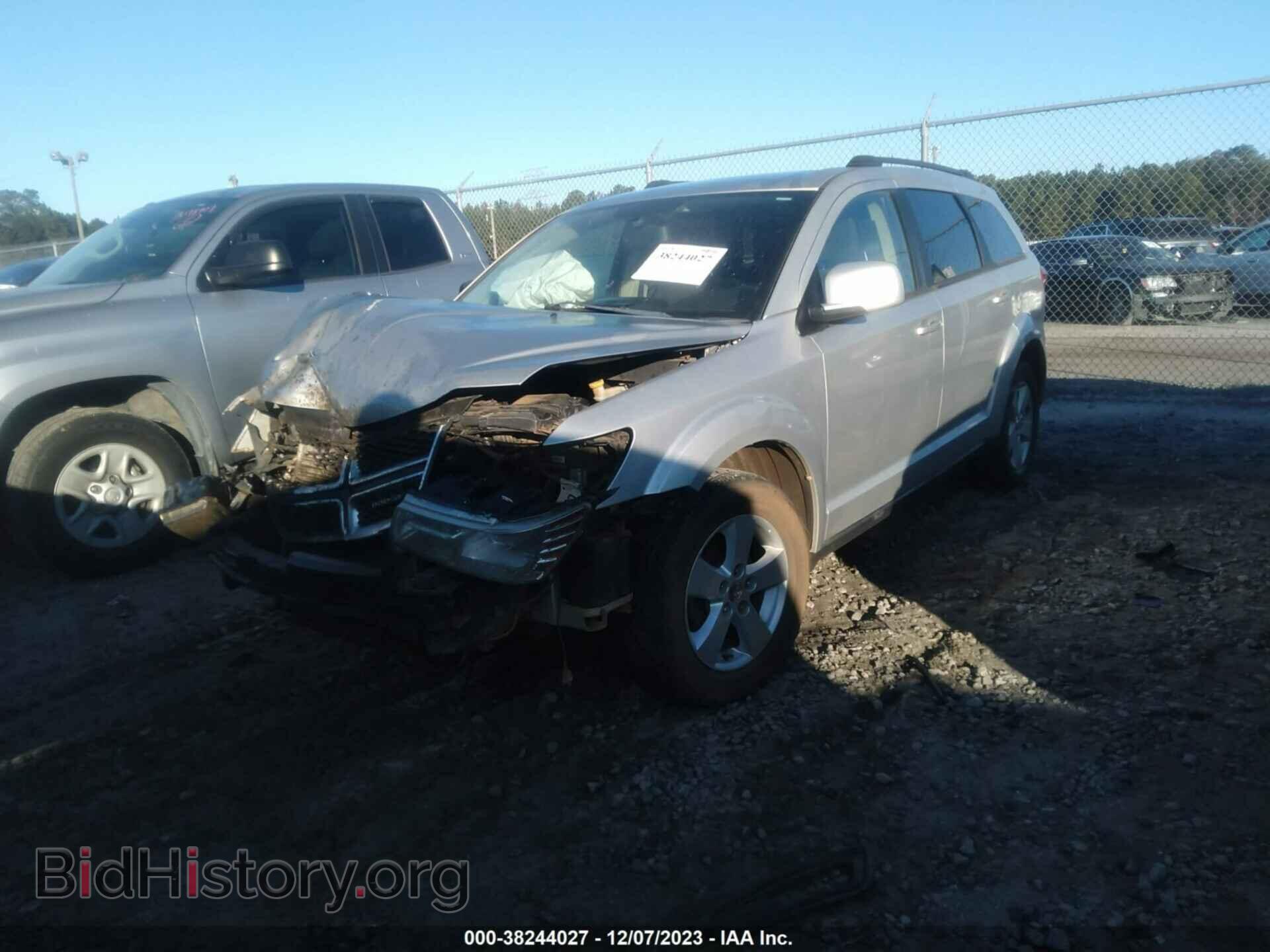 2012 DODGE JOURNEY - VIN: 3C4PDCBG5CT207943 - Фото 2