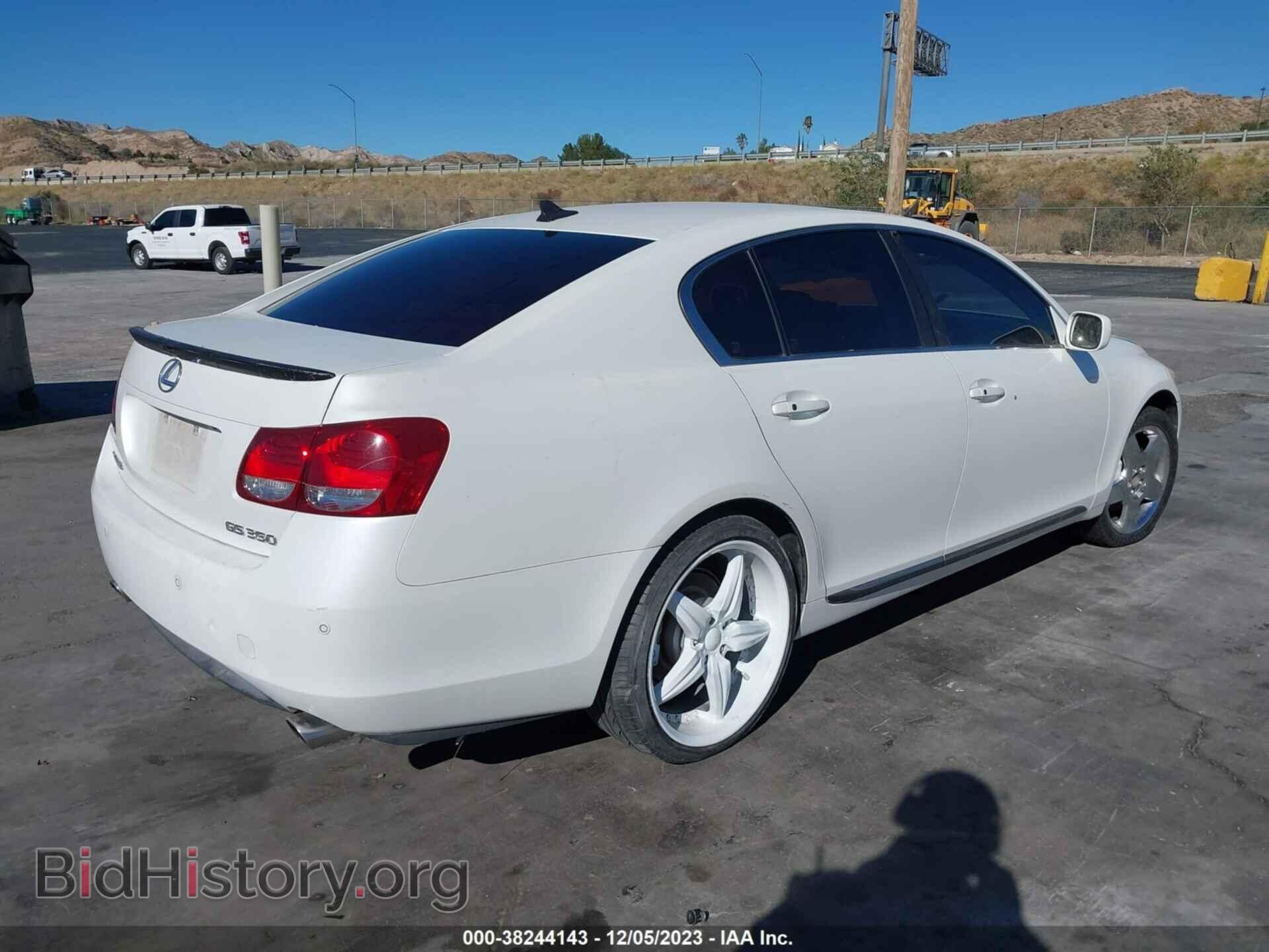 2007 LEXUS GS 350 - VIN: JTHBE96S170014974 - Фото 4