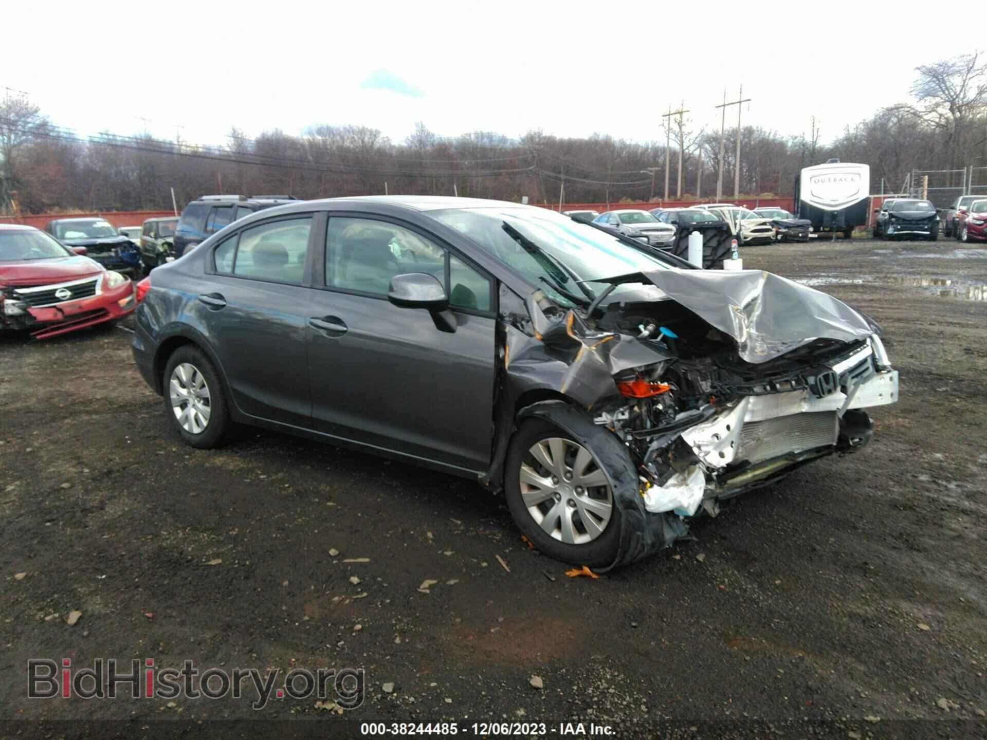 Photo 2HGFB2F5XCH579616 - HONDA CIVIC 2012