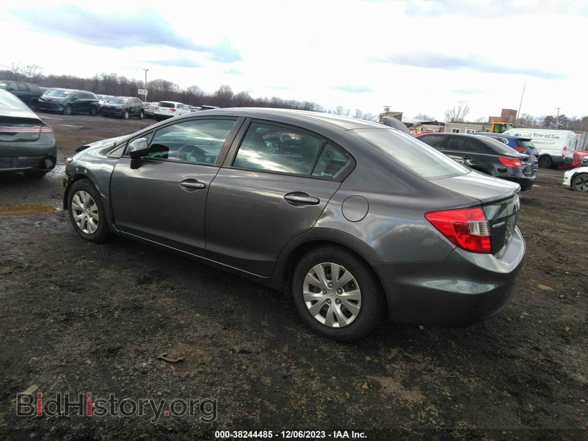 2012 HONDA CIVIC - VIN: 2HGFB2F5XCH579616 - Photo 3