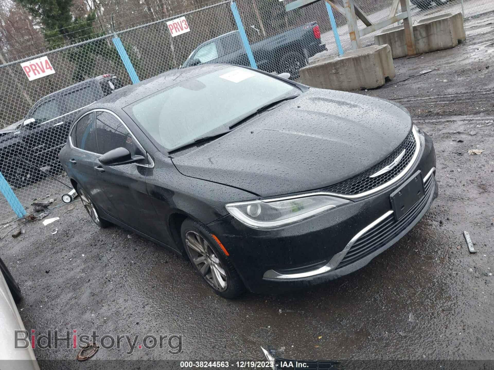 Фотография 1C3CCCAB2FN715383 - CHRYSLER 200 2015