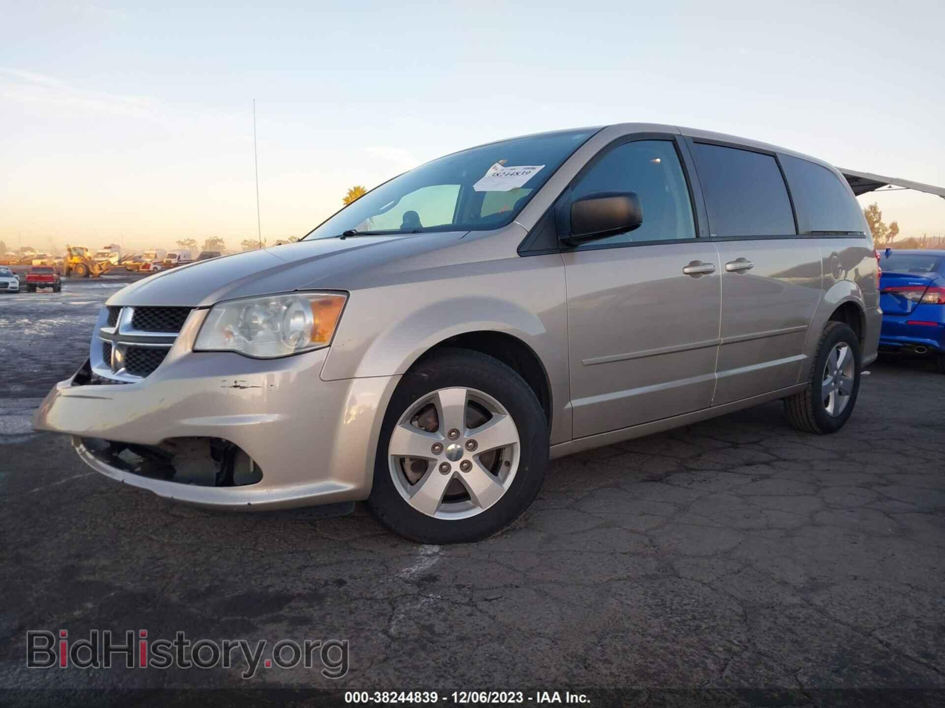 2013 DODGE GRAND CARAVAN - VIN: 2C4RDGBG3DR798813 - Фото 2