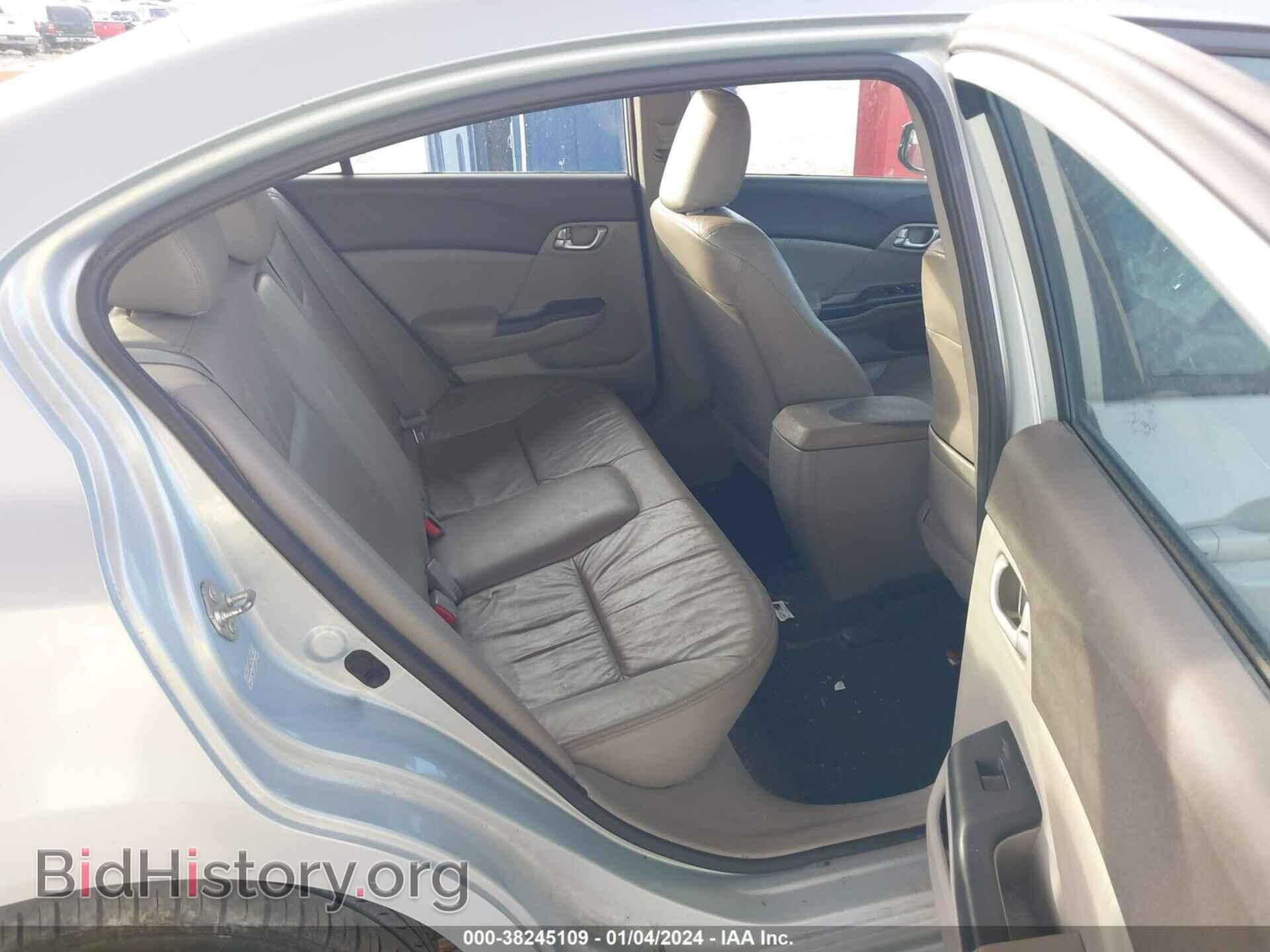 2012 HONDA CIVIC - VIN: 2HGFB2F9XCH517829 - Фото 8