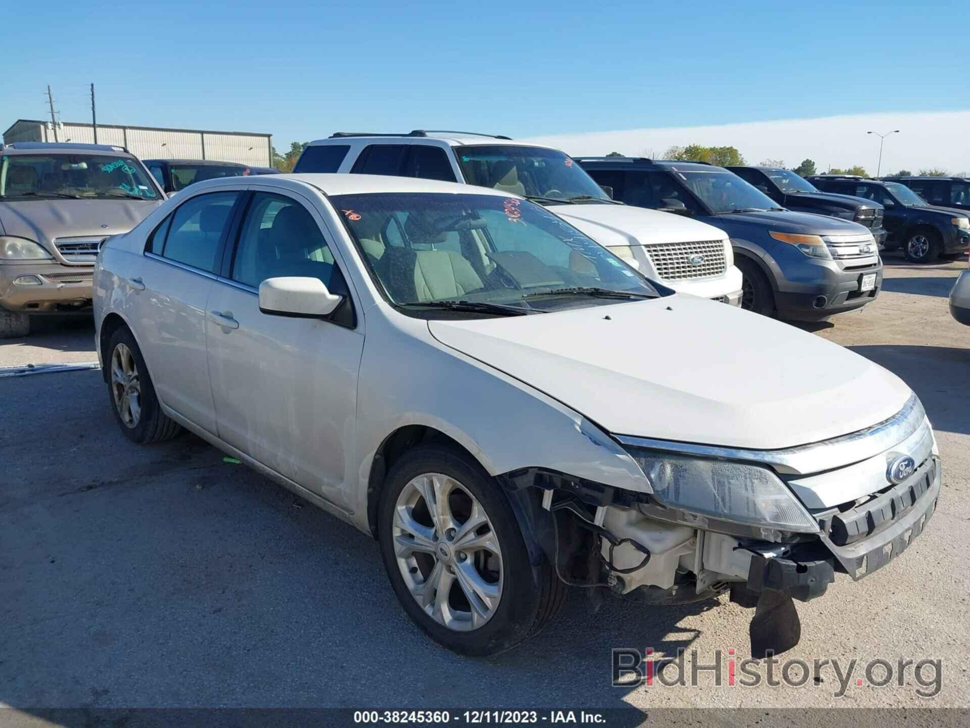 Photo 3FAHP0HA8CR441543 - FORD FUSION 2012