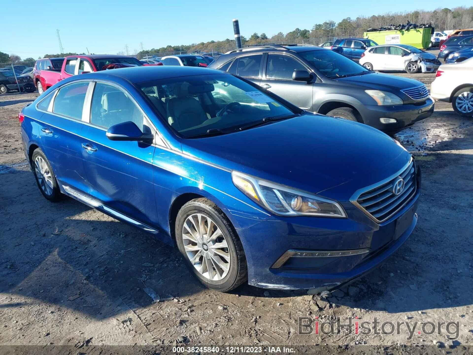 Photo 5NPE34AFXFH043098 - HYUNDAI SONATA 2015