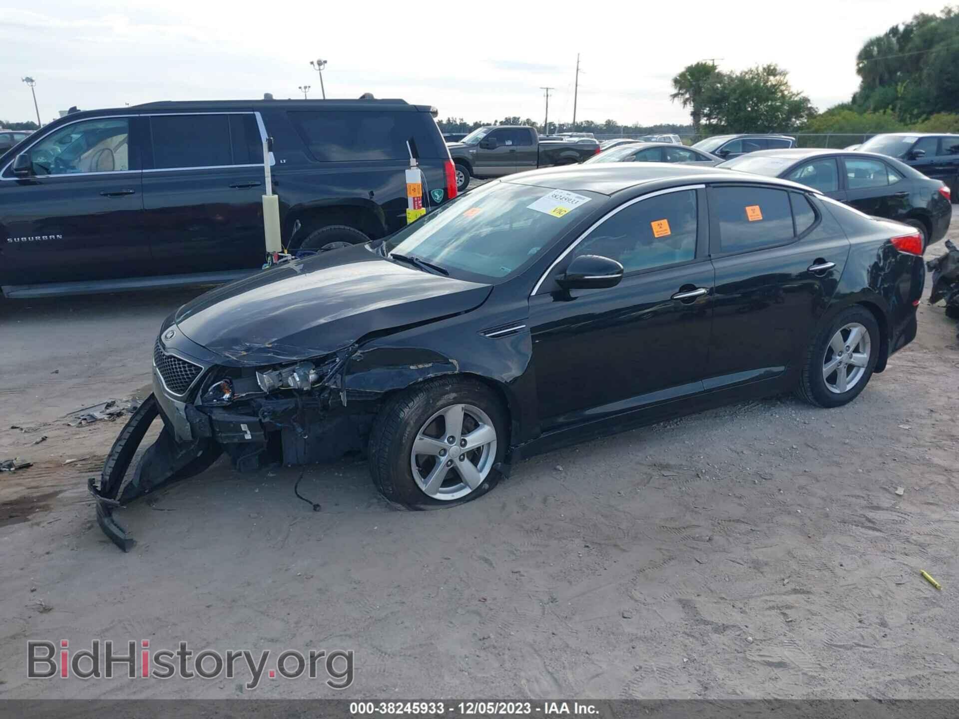 2014 KIA OPTIMA - VIN: 5XXGM4A79EG322731 - Фото 2