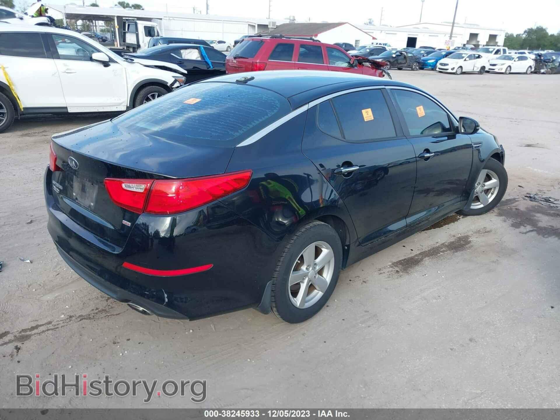 2014 KIA OPTIMA - VIN: 5XXGM4A79EG322731 - Фото 4