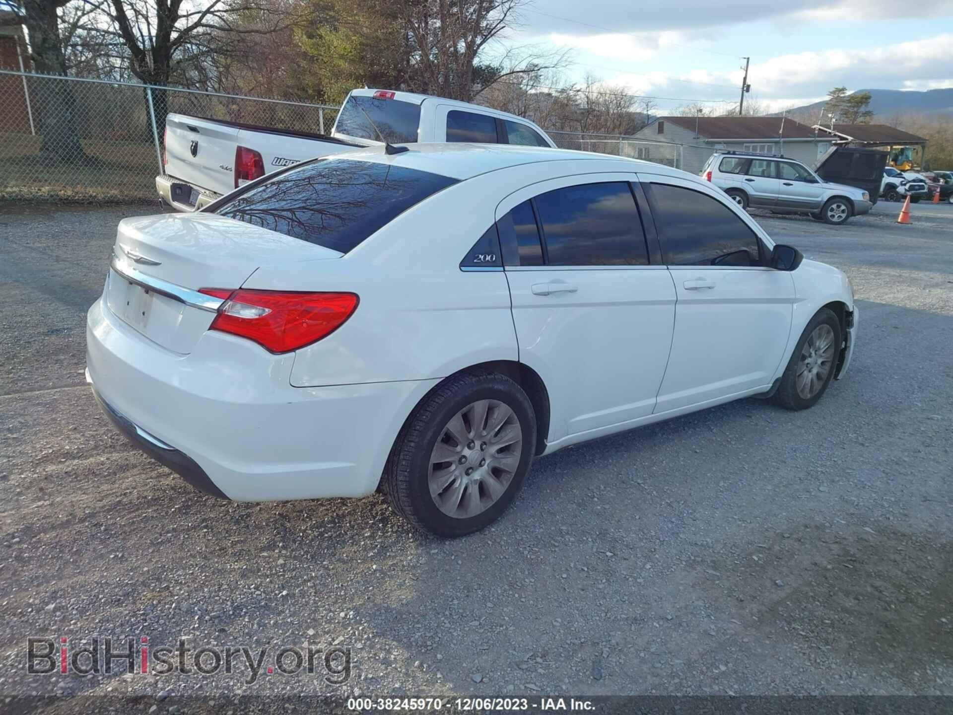 2013 CHRYSLER 200 - VIN: 1C3CCBAG7DN743182 - Фото 4