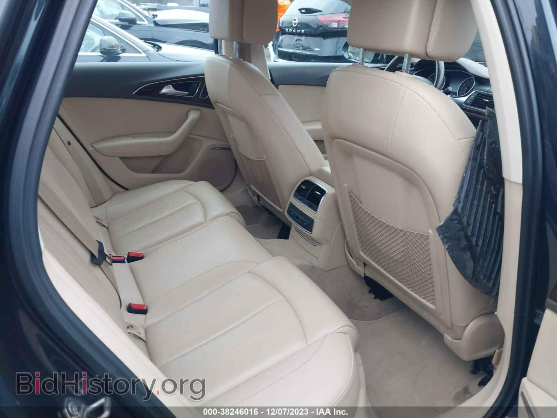 2013 AUDI A6 - VIN: WAUGGAFCXDN138457 - Фото 8