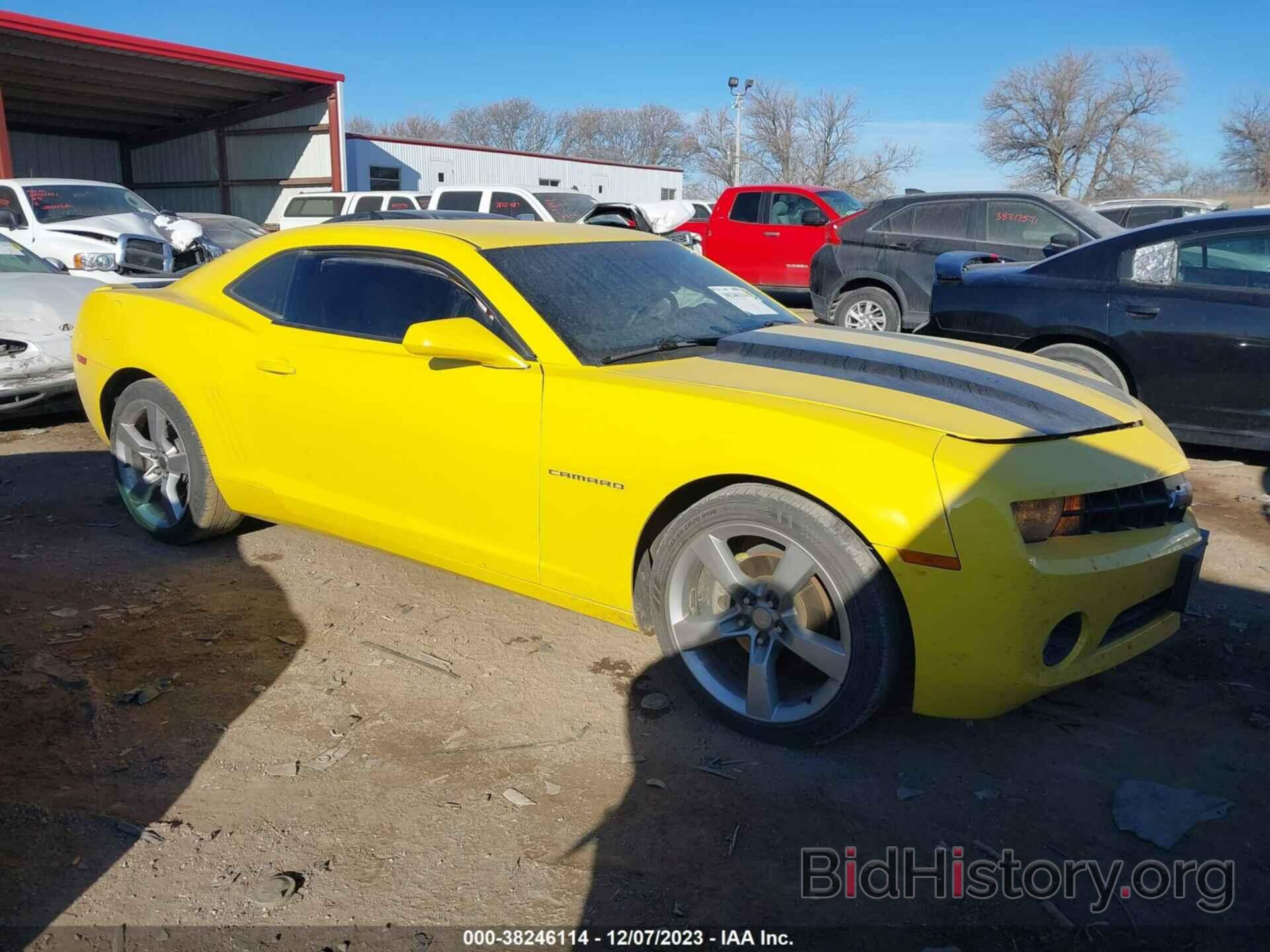 Photo 2G1FE1E39C9180179 - CHEVROLET CAMARO 2012