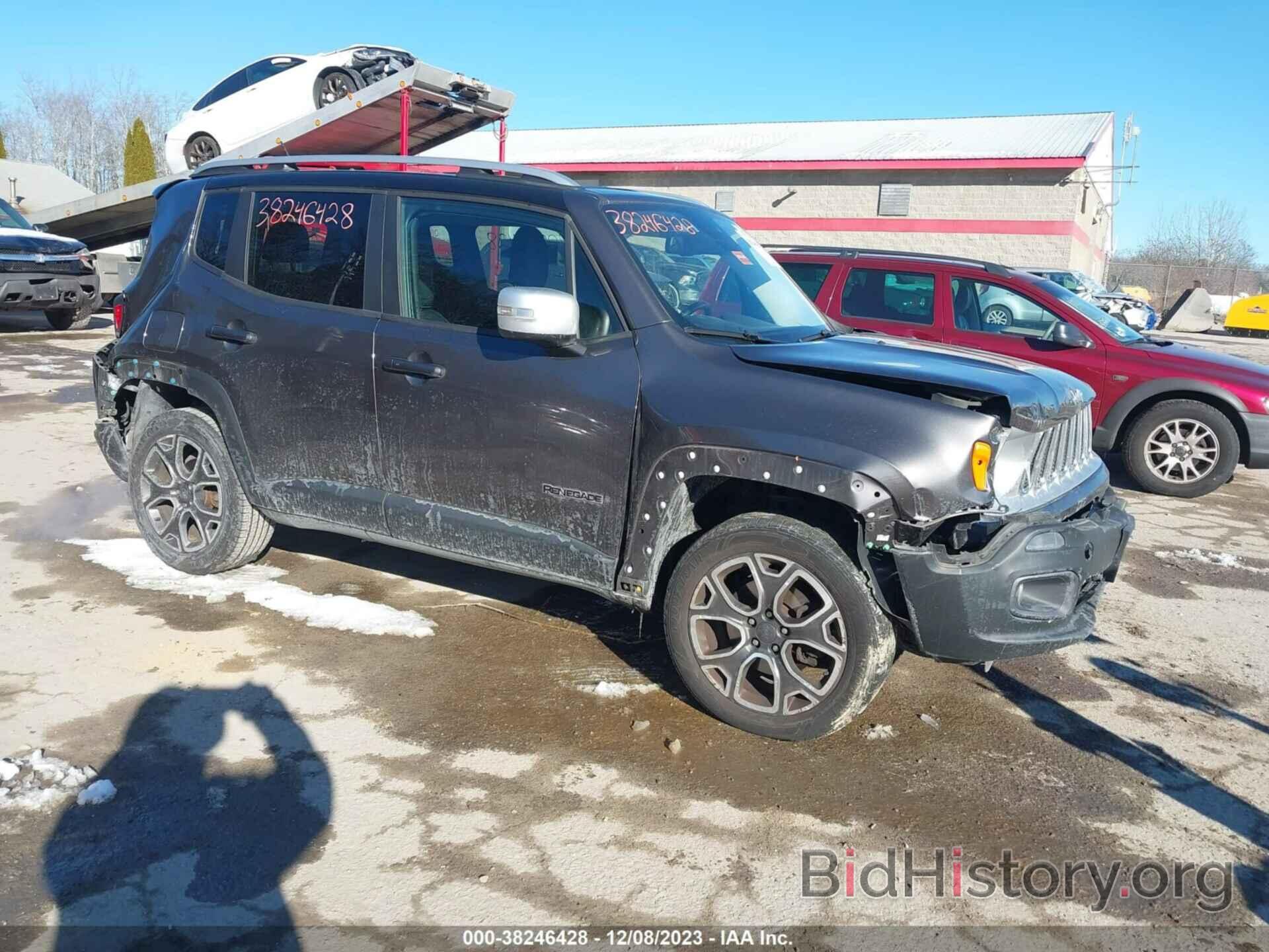 Photo ZACCJBDT2GPC51262 - JEEP RENEGADE 2016