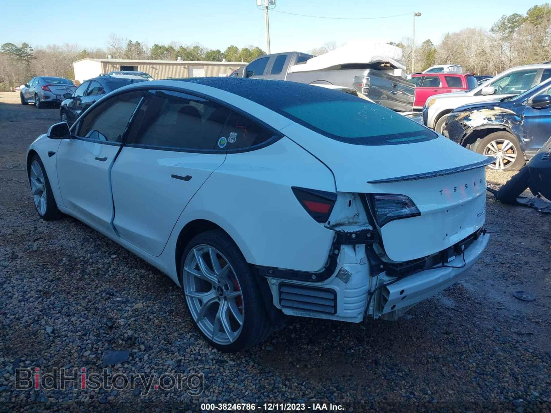 2018 TESLA MODEL 3 - VIN: 5YJ3E1EB5JF084351 - Фото 3