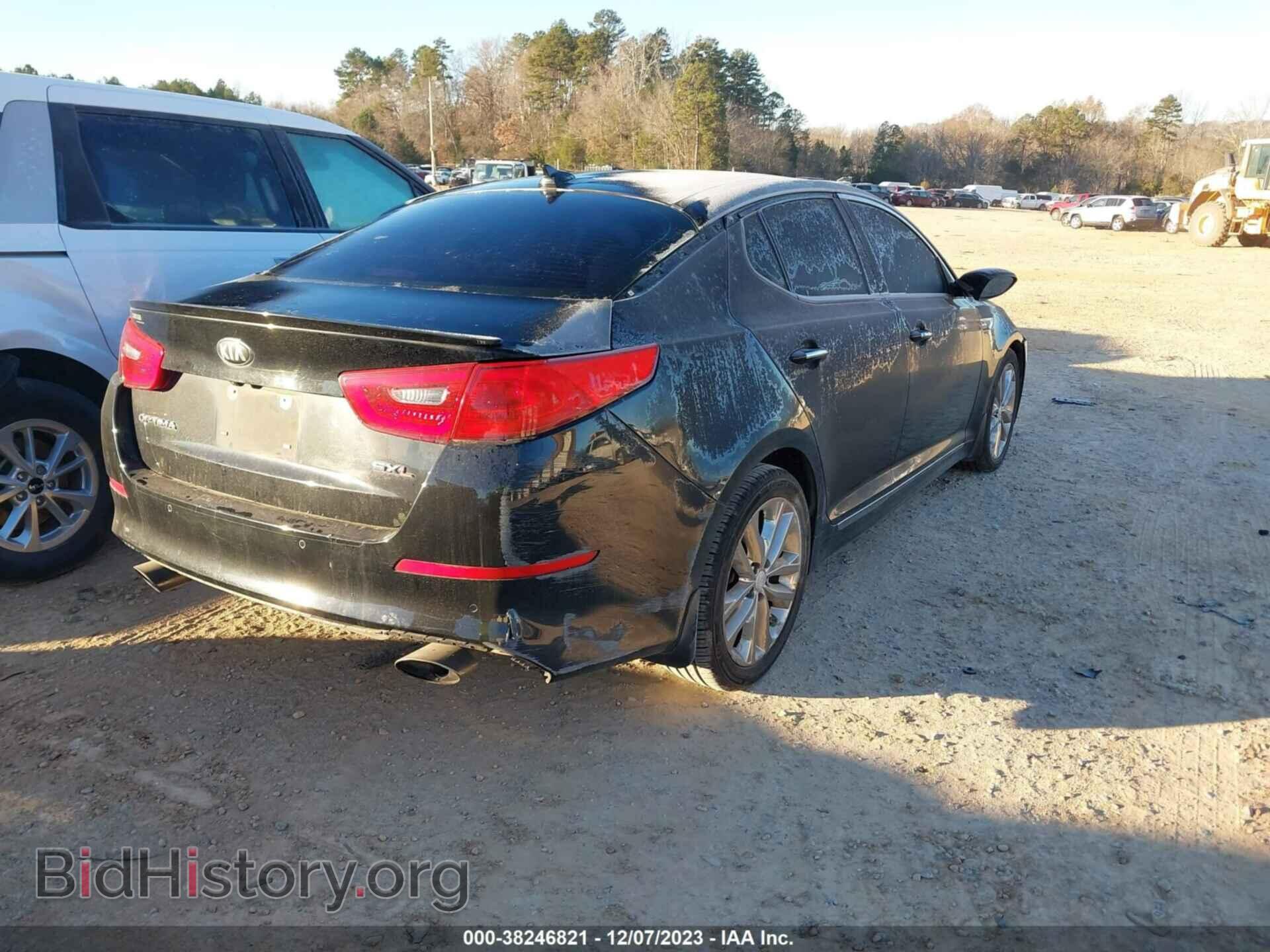 2015 KIA OPTIMA - VIN: 5XXGR4A63FG369747 - Фото 4
