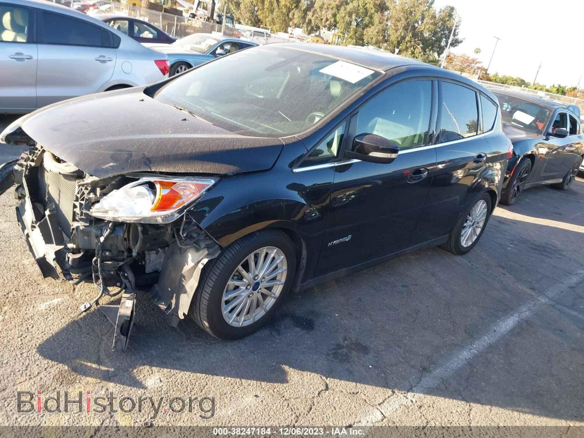 2013 FORD C-MAX HYBRID - VIN: 1FADP5BU6DL542952 - Фото 2