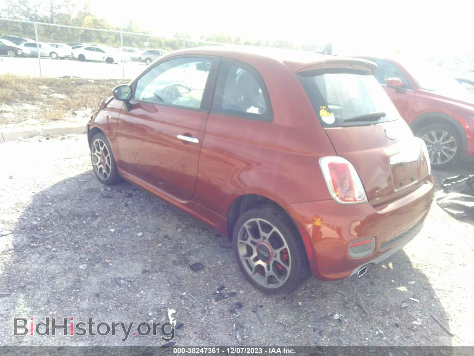 2012 FIAT 500 - VIN: 3C3CFFBR3CT339910 - Фото 3