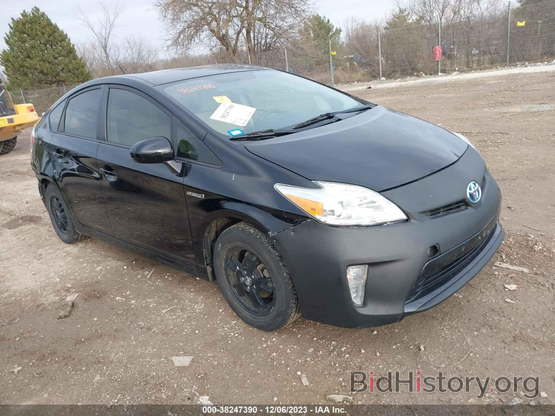 Photo JTDKN3DU0E1738147 - TOYOTA PRIUS 2014