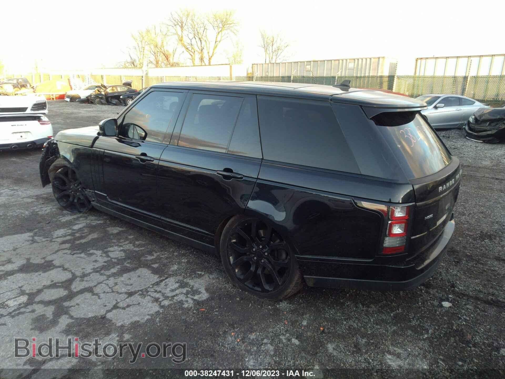 2016 LAND ROVER RANGE ROVER - VIN: SALGS2PFXGA311320 - Фото 3