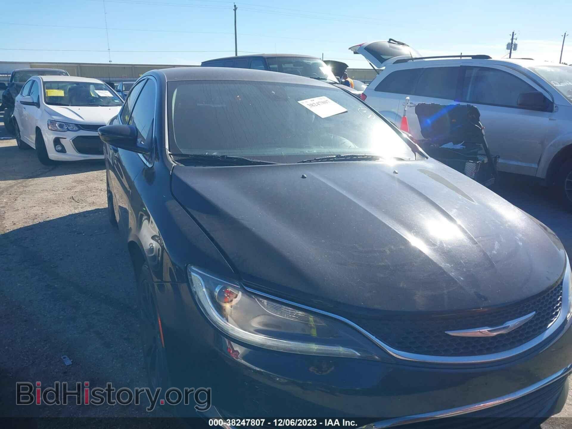 Фотография 1C3CCCAB8FN649972 - CHRYSLER 200 2015