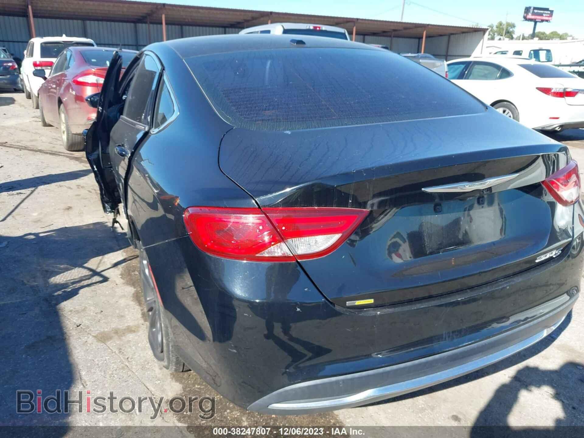 2015 CHRYSLER 200 - VIN: 1C3CCCAB8FN649972 - Фото 3