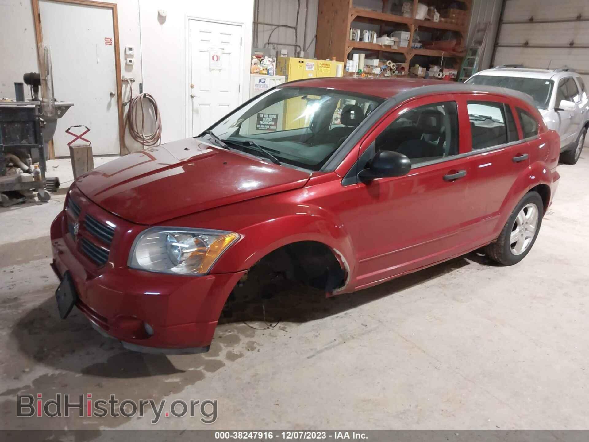2007 DODGE CALIBER - VIN: 1B3HB48B27D350129 - Фото 2