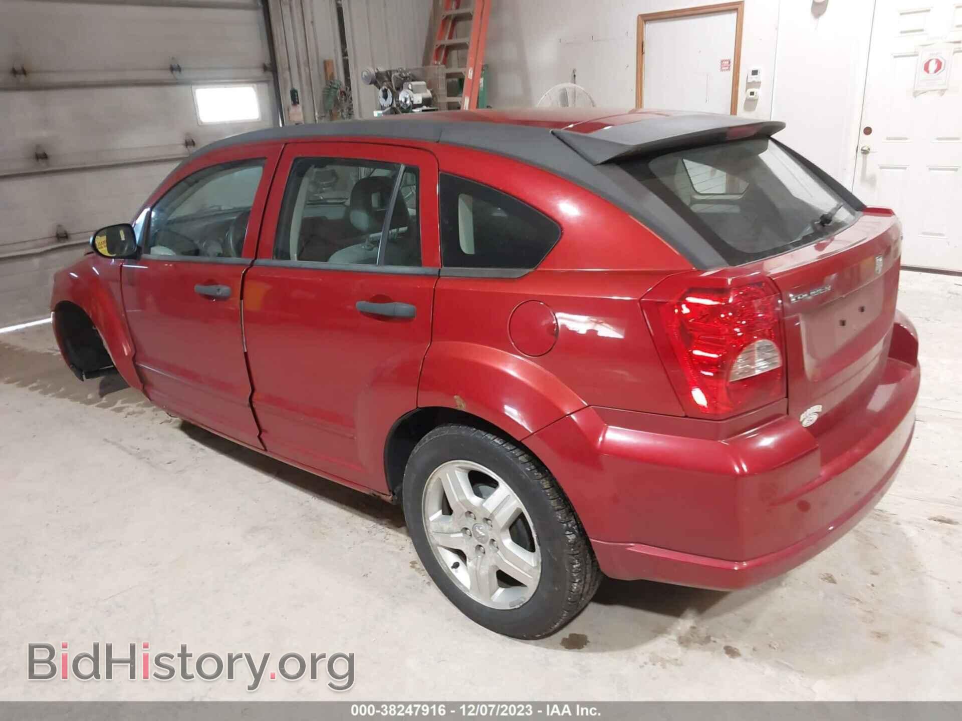 2007 DODGE CALIBER - VIN: 1B3HB48B27D350129 - Фото 3
