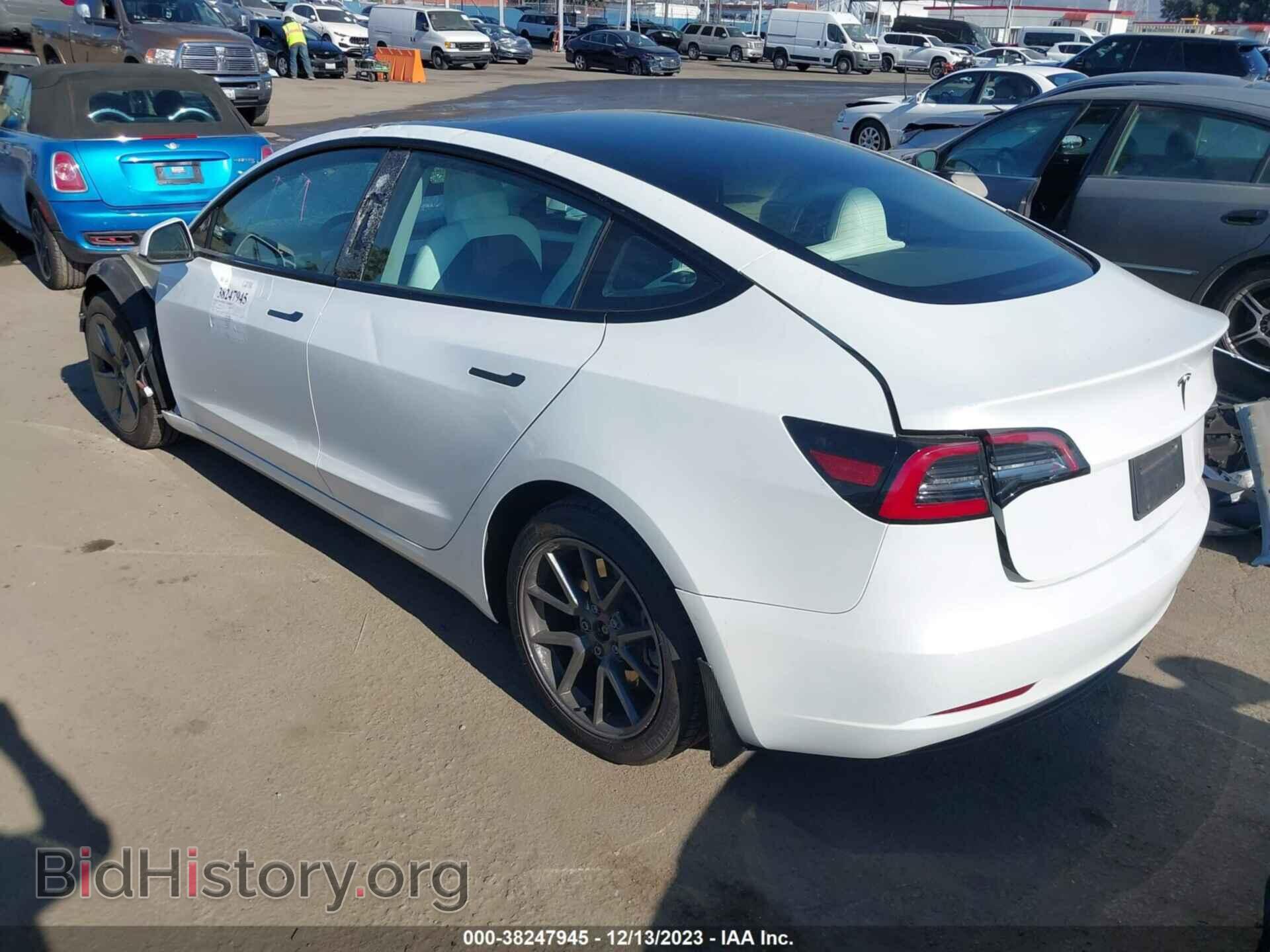 2023 TESLA MODEL 3 - VIN: 5YJ3E1EA5PF456416 - Фото 3
