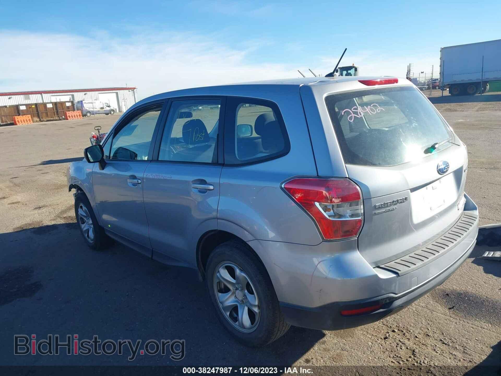 2014 SUBARU FORESTER - VIN: JF2SJAAC0EH444011 - Фото 3