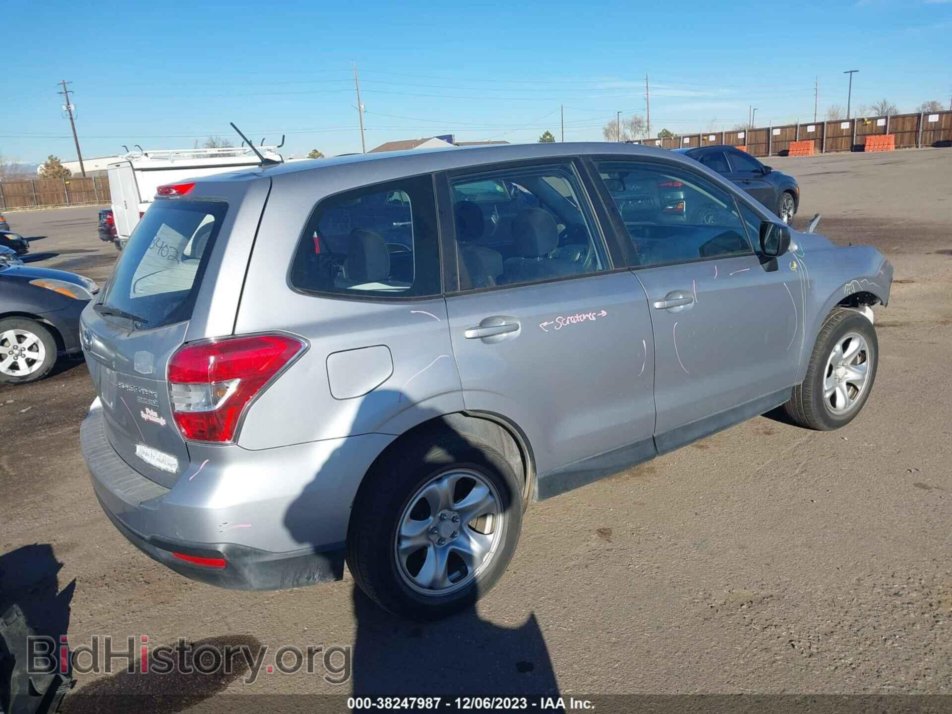 2014 SUBARU FORESTER - VIN: JF2SJAAC0EH444011 - Фото 4