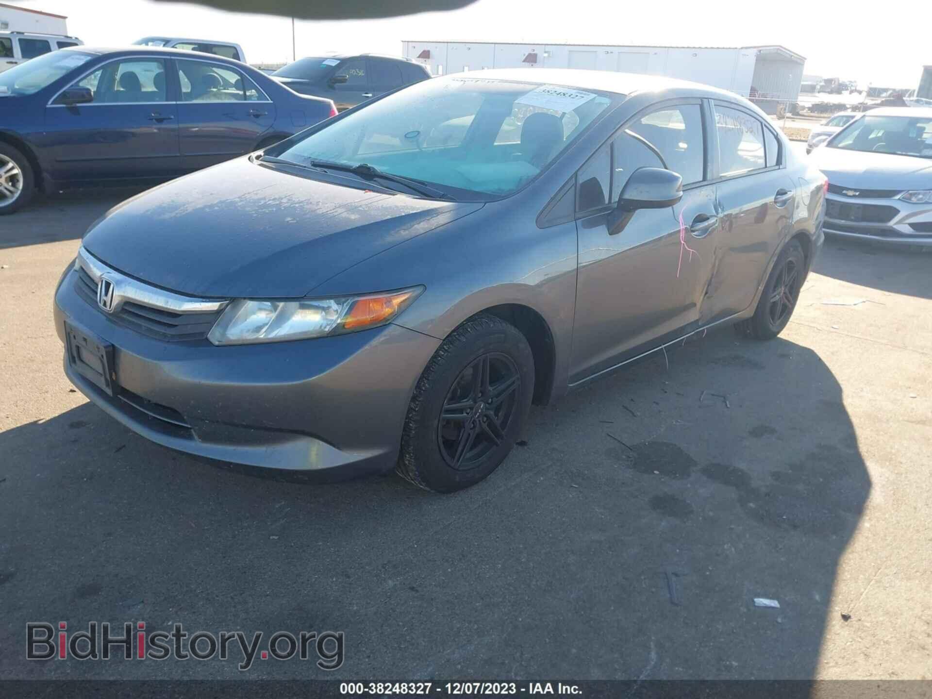 2012 HONDA CIVIC - VIN: 19XFB2F55CE098277 - Фото 2