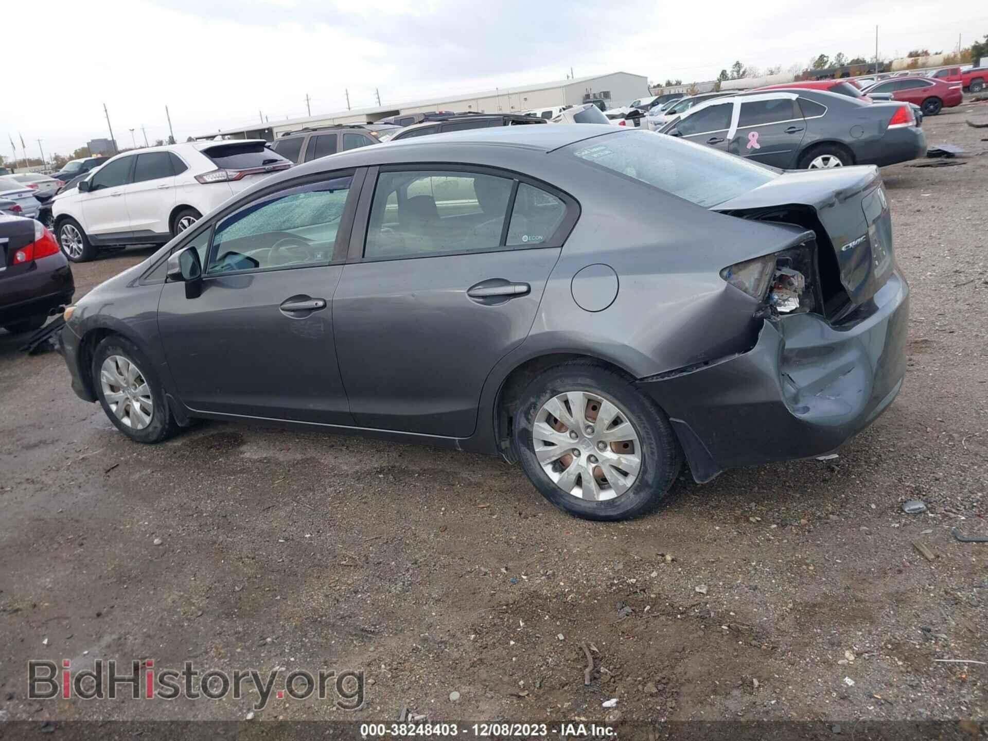 2012 HONDA CIVIC - VIN: 2HGFB2F51CH304183 - Фото 14