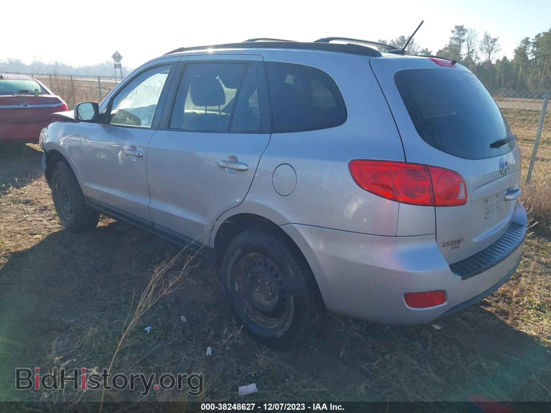 2009 HYUNDAI SANTA FE - VIN: 5NMSG13D69H301927 - Фото 3