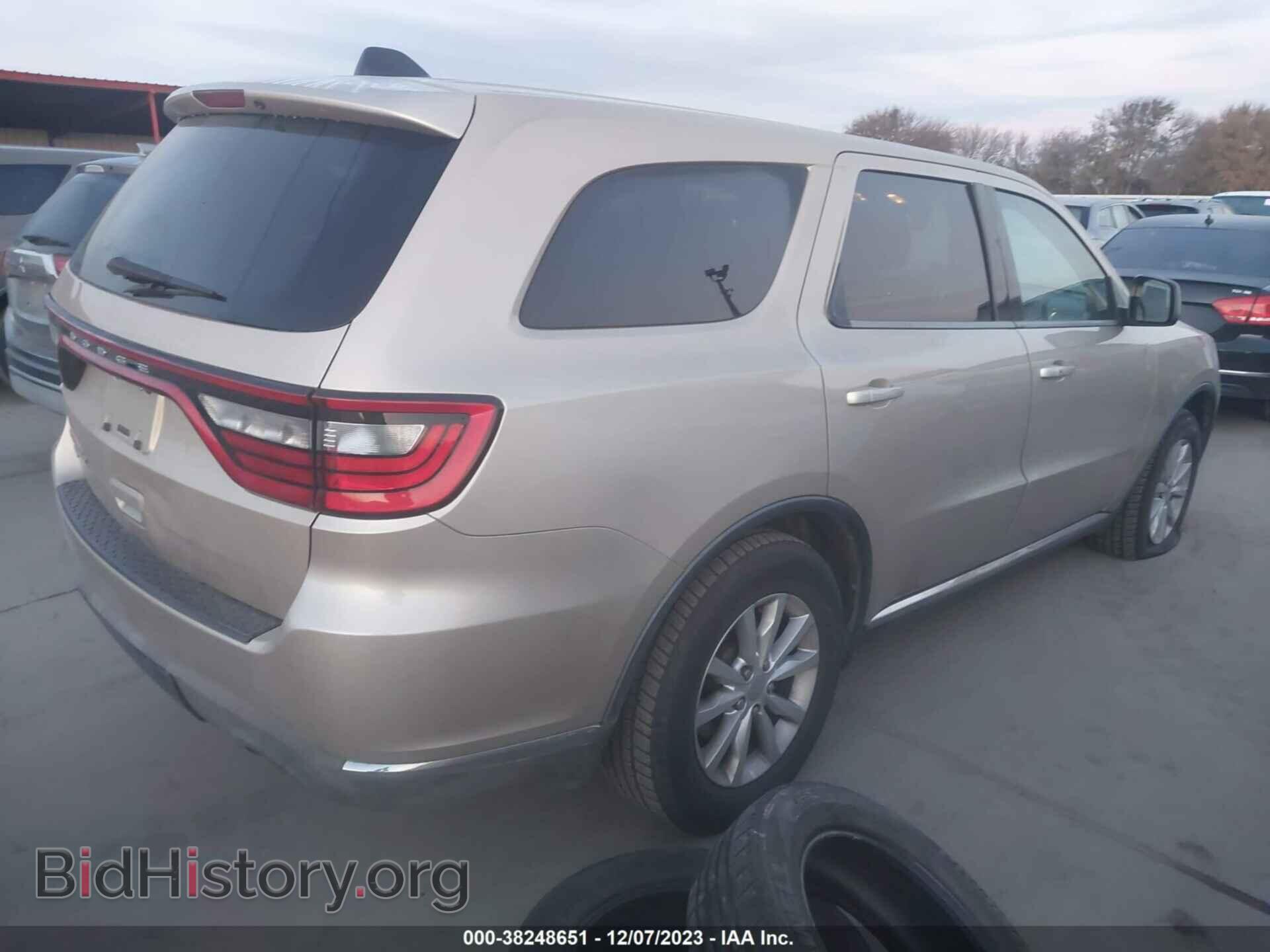 2014 DODGE DURANGO - VIN: 1C4RDJAG8EC524600 - Фото 4