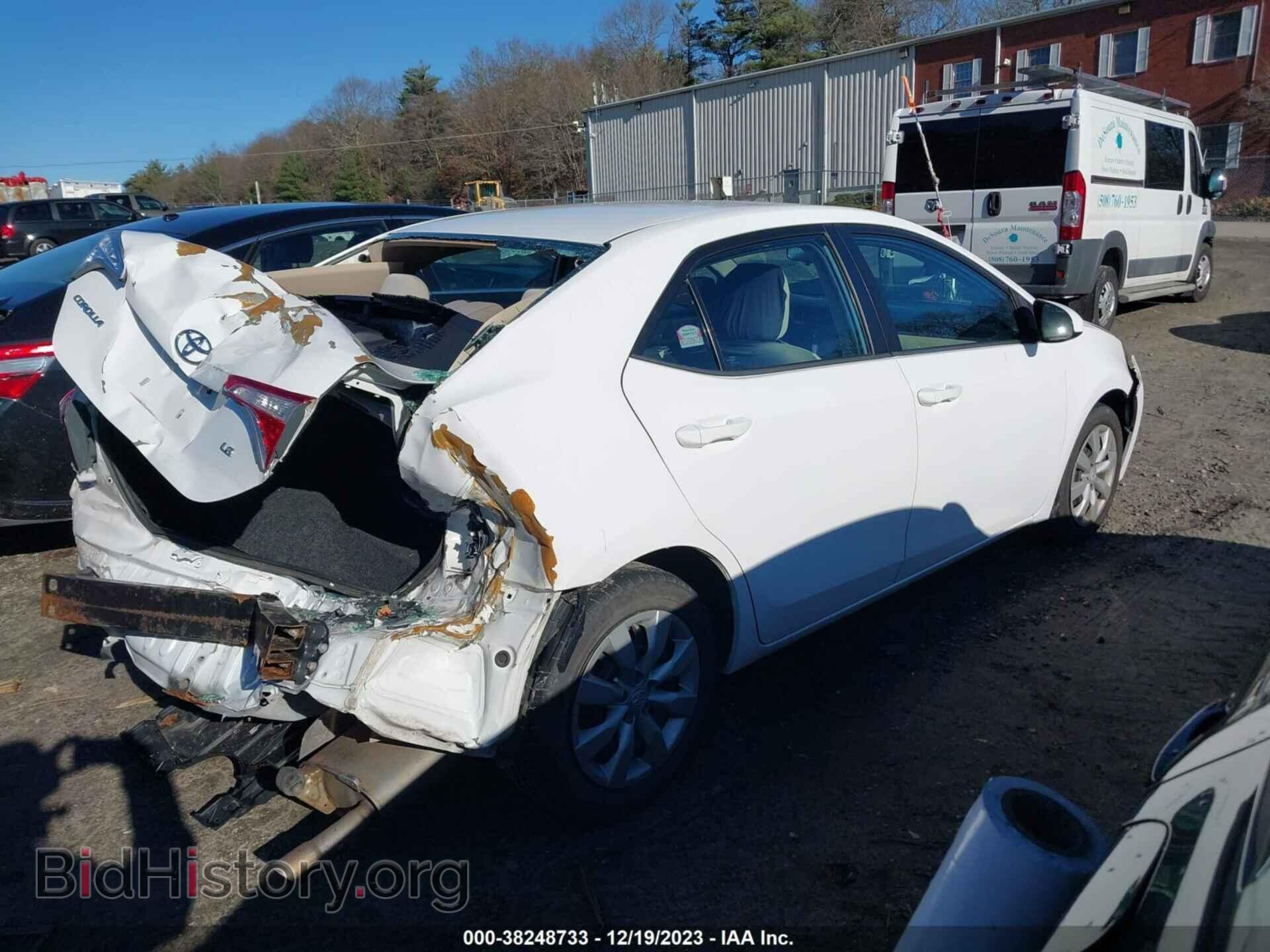 2015 TOYOTA COROLLA - VIN: 2T1BURHE8FC308582 - Фото 4