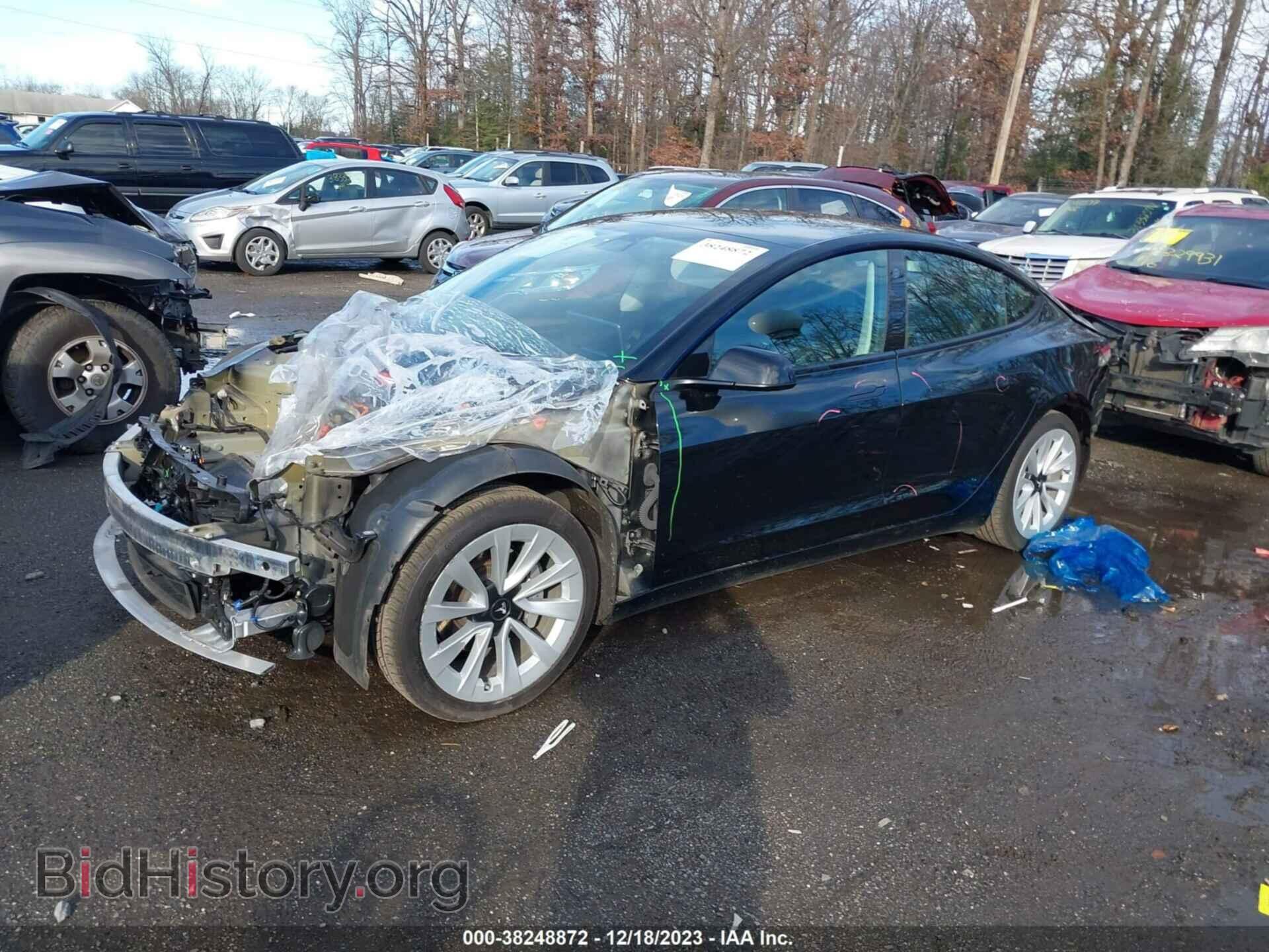 2021 TESLA MODEL 3 - VIN: 5YJ3E1EA9MF990692 - Фото 2