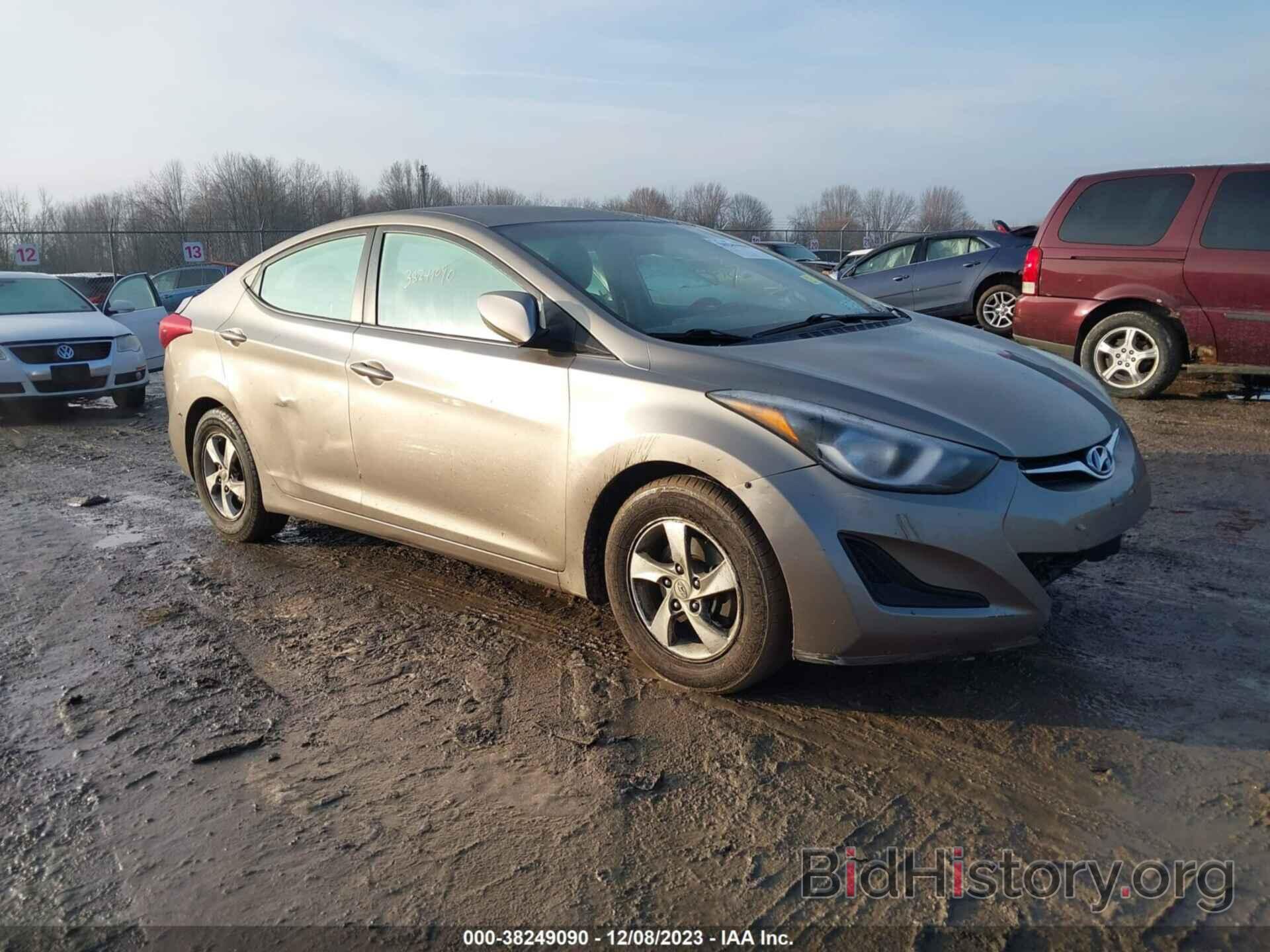 Photo 5NPDH4AE2EH517337 - HYUNDAI ELANTRA 2014