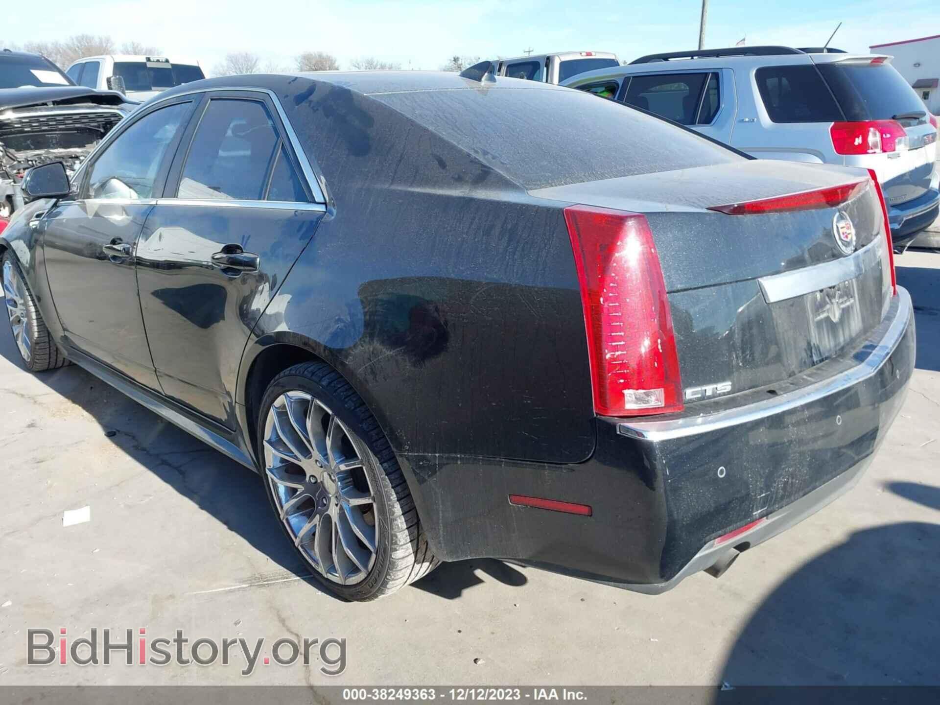2012 CADILLAC CTS - VIN: 1G6DP5E3XC0109070 - Фото 3