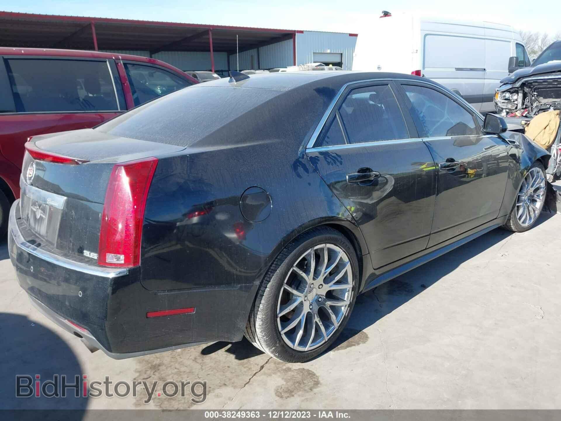 2012 CADILLAC CTS - VIN: 1G6DP5E3XC0109070 - Фото 4