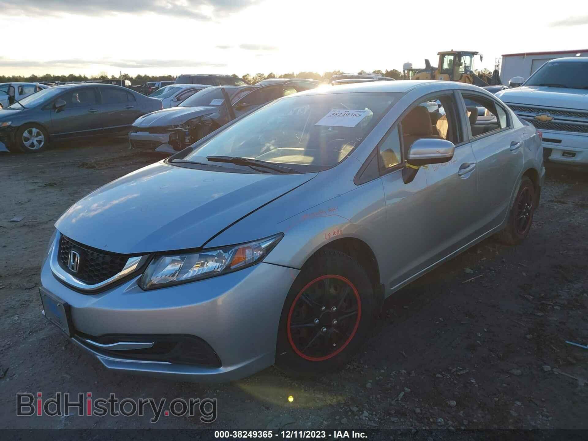 2015 HONDA CIVIC - VIN: 2HGFB2F51FH549313 - Фото 2