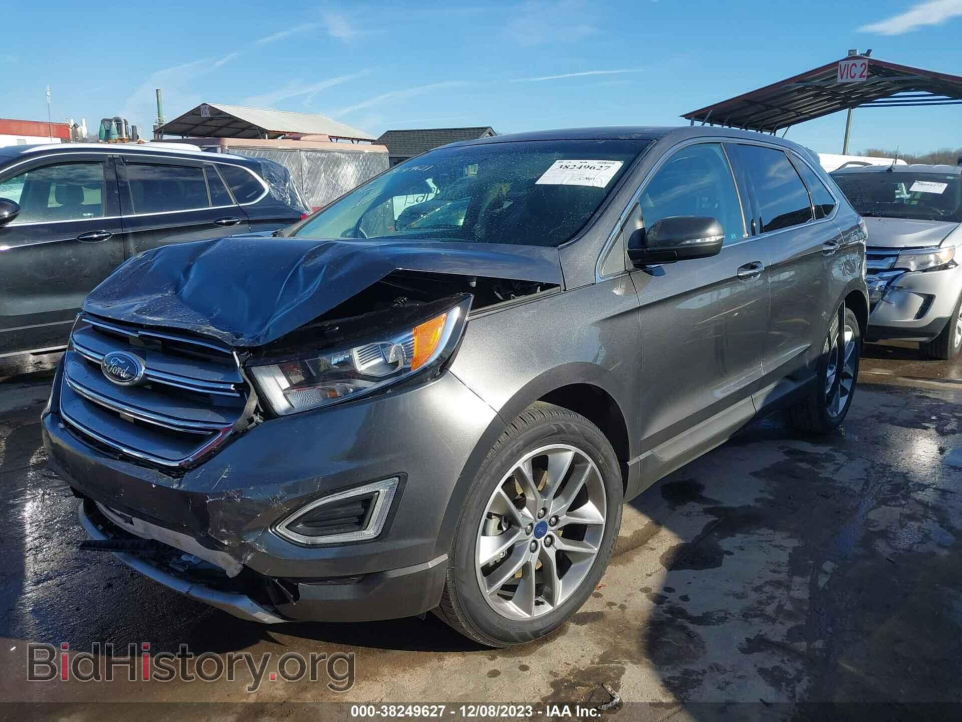 2015 FORD EDGE - VIN: 2FMTK4K85FBB79723 - Фото 2