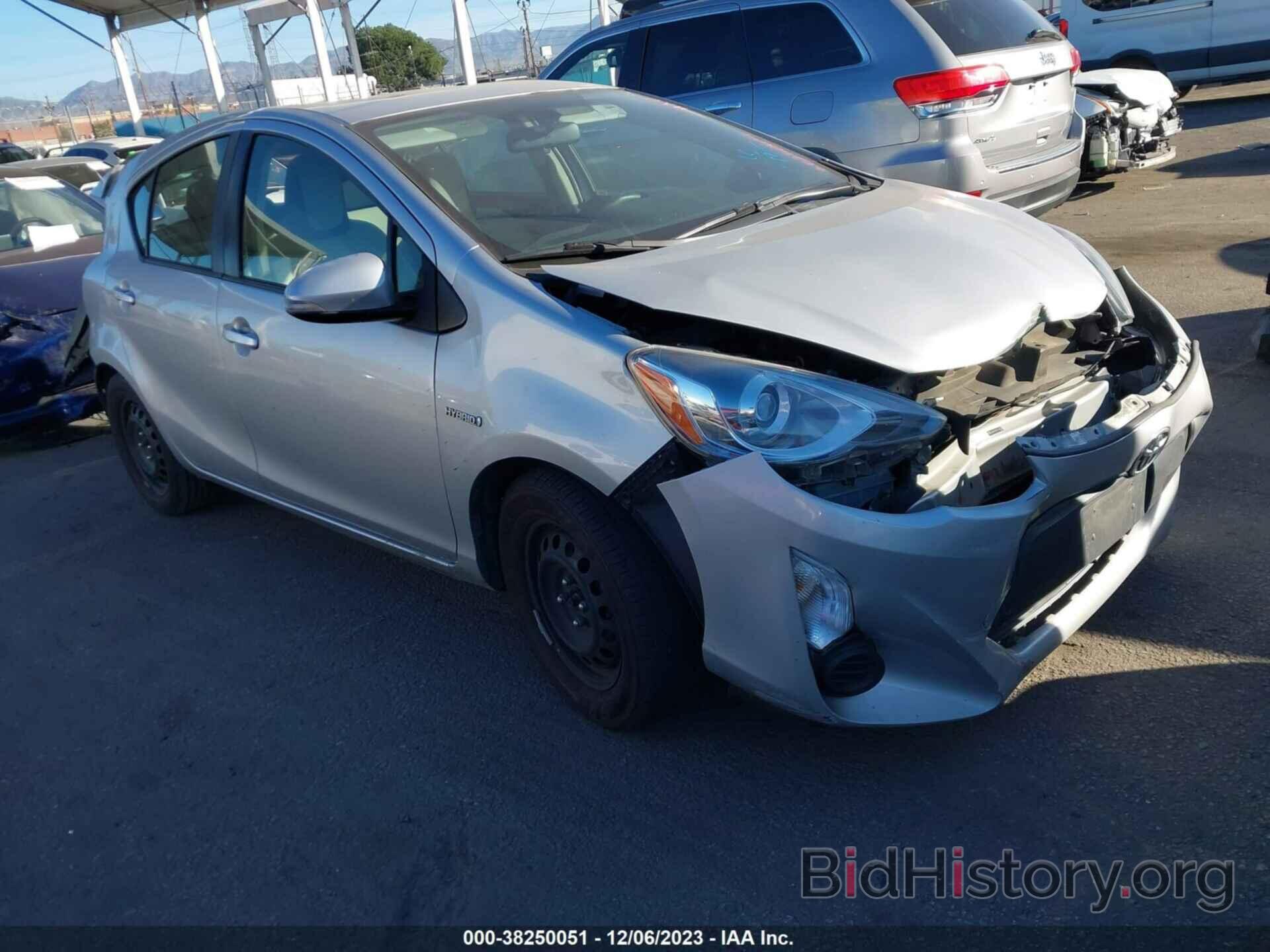 Photo JTDKDTB30F1579323 - TOYOTA PRIUS C 2015