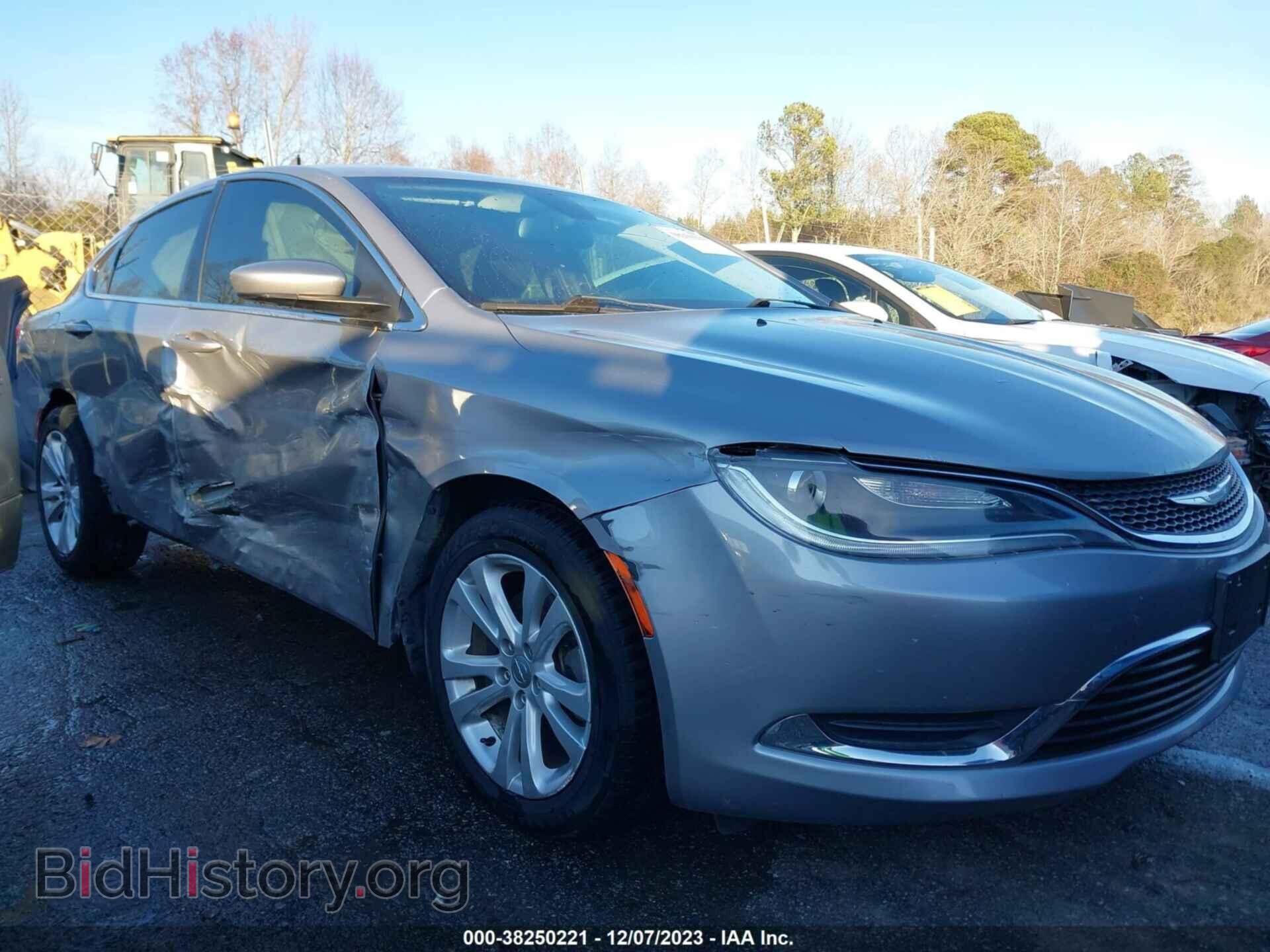 Фотография 1C3CCCAB0FN588729 - CHRYSLER 200 2015