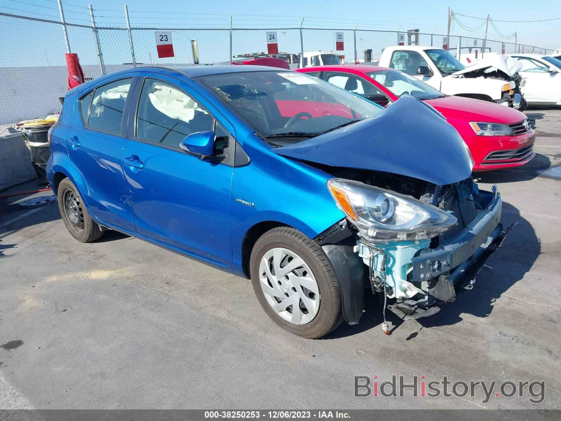 Photo JTDKDTB30F1584358 - TOYOTA PRIUS C 2015