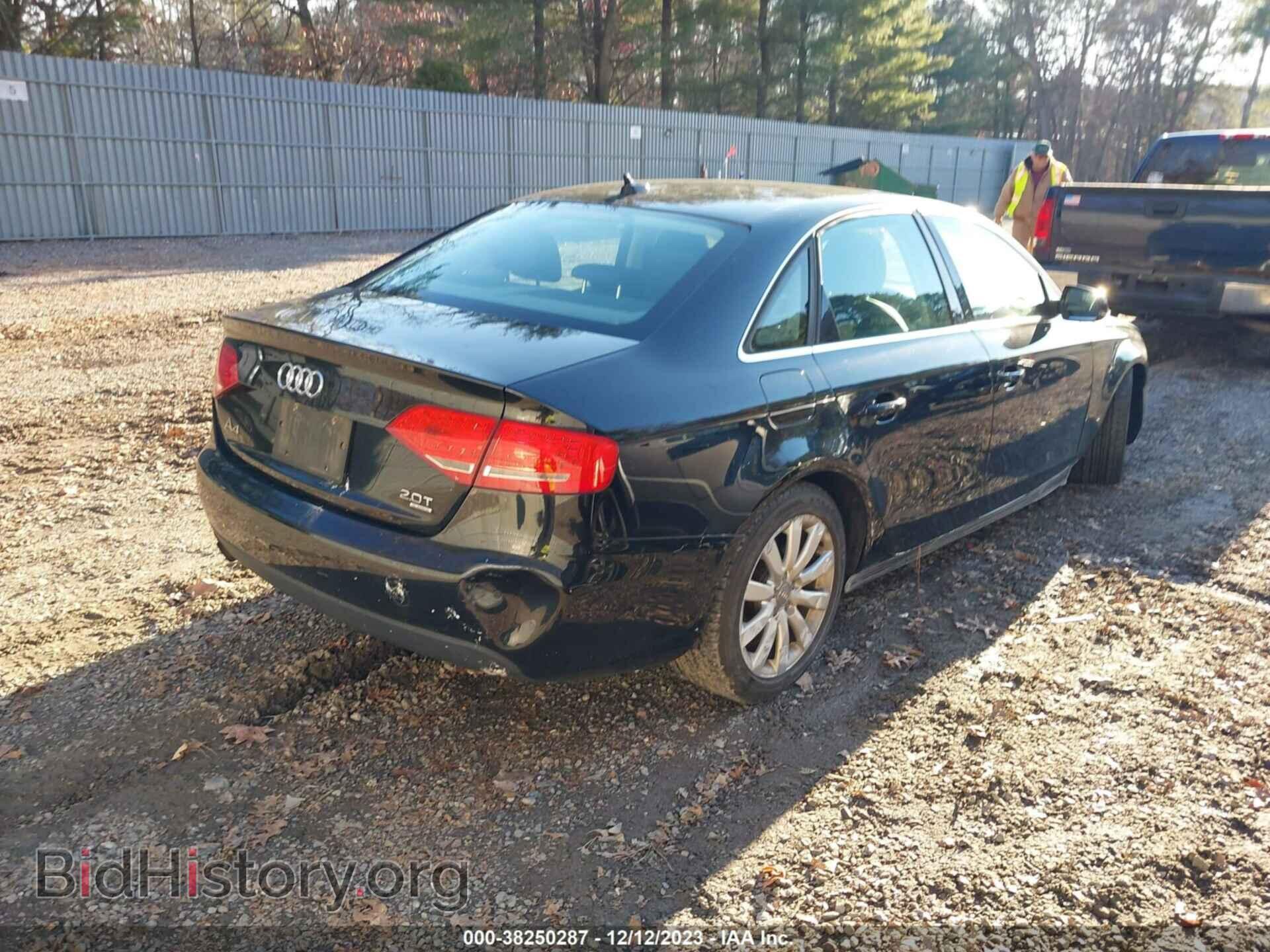 2011 AUDI A4 - VIN: WAUFFAFL4BN026040 - Фото 4