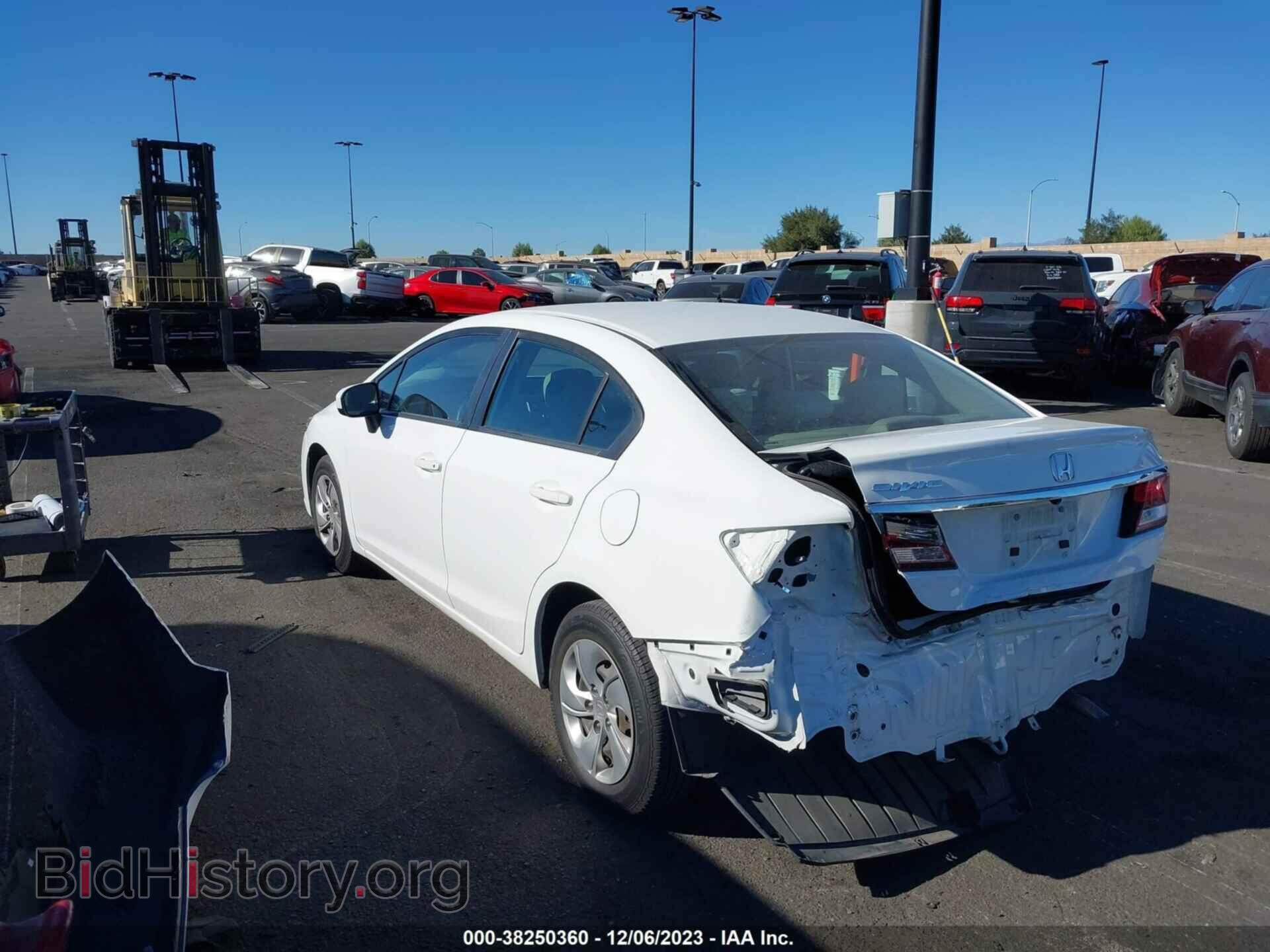2015 HONDA CIVIC - VIN: 19XFB2F54FE250960 - Фото 3