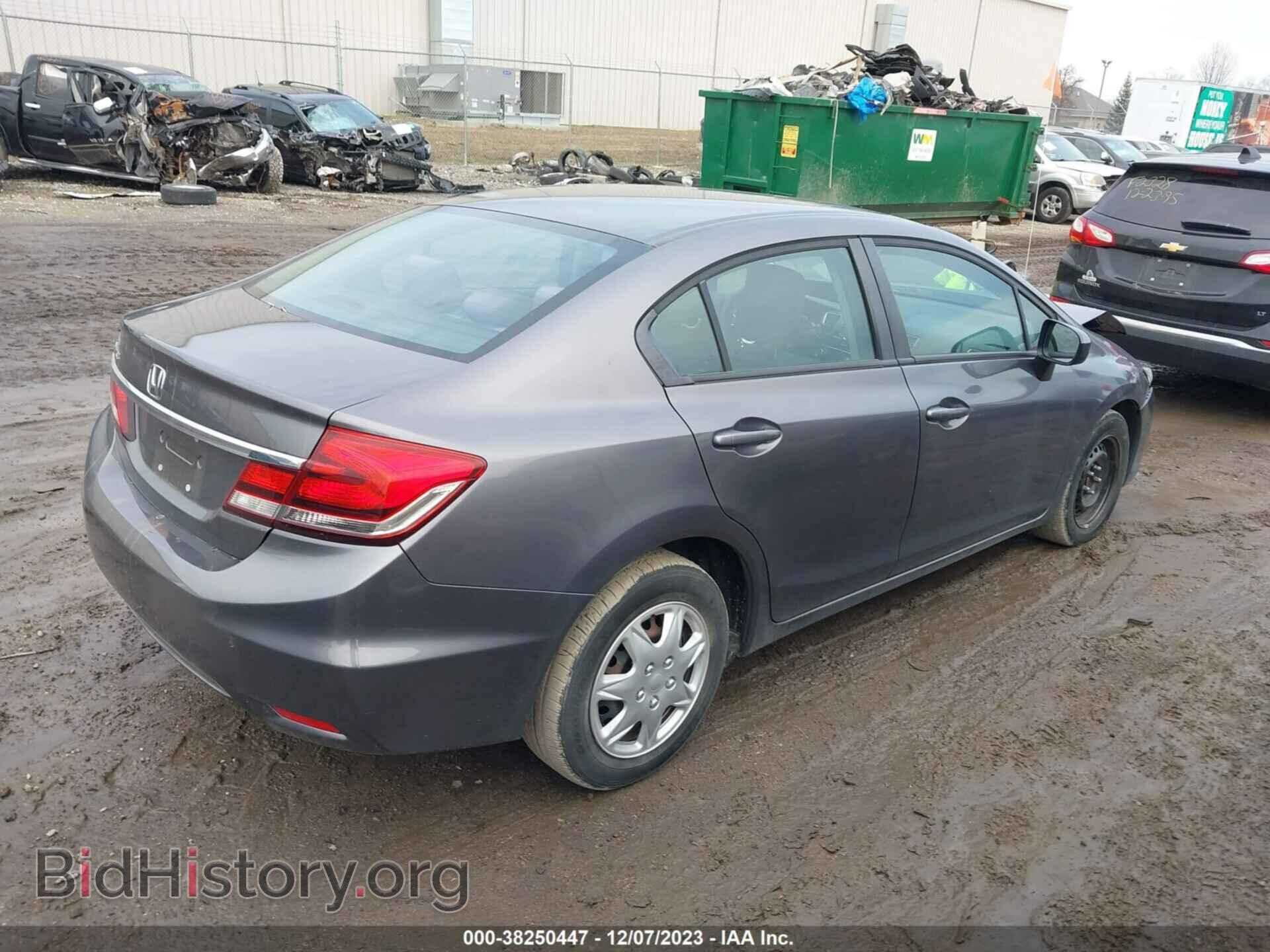 2015 HONDA CIVIC - VIN: 19XFB2F52FE108249 - Фото 4