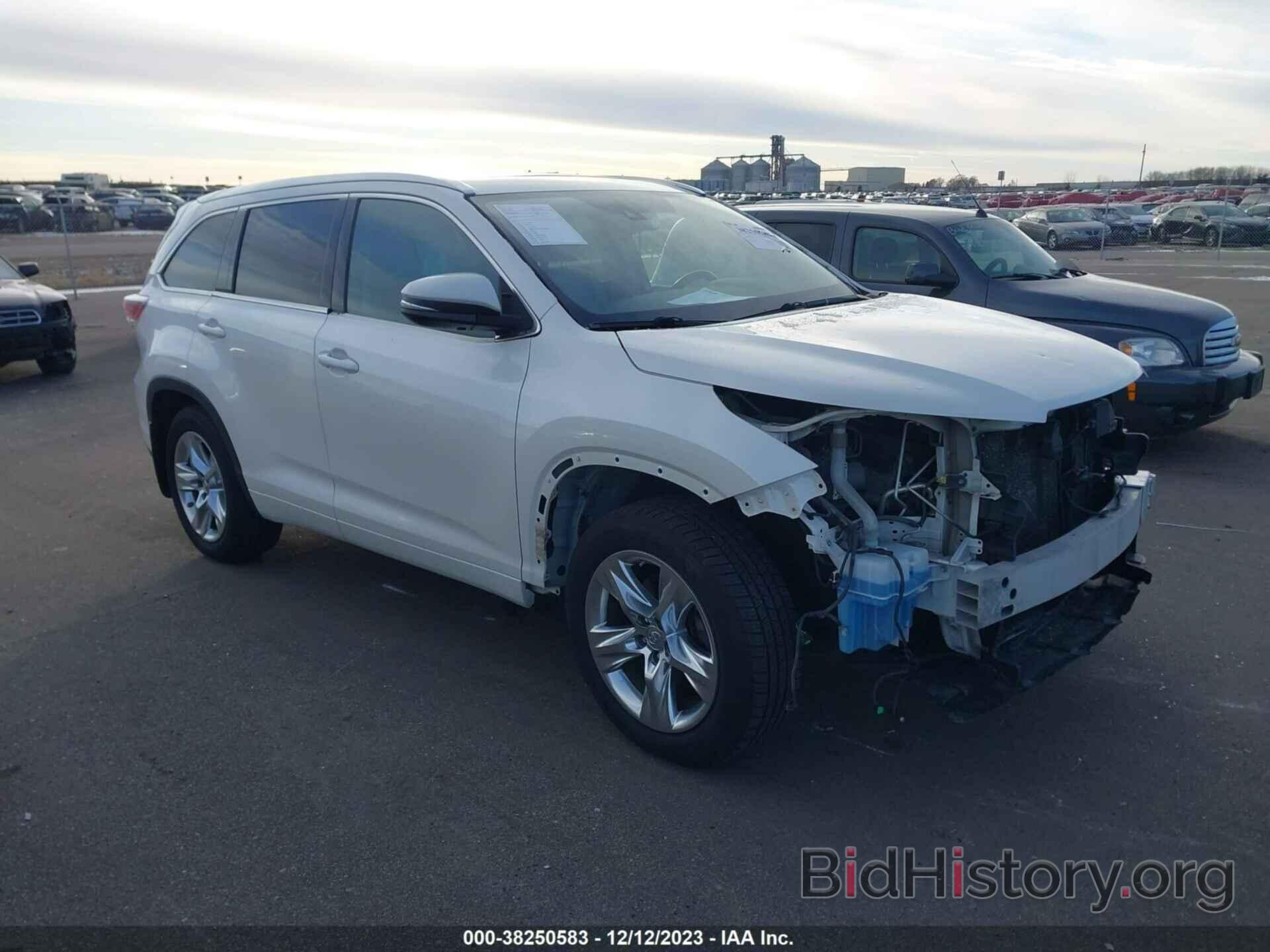 Photo 5TDDKRFH8FS072292 - TOYOTA HIGHLANDER 2015