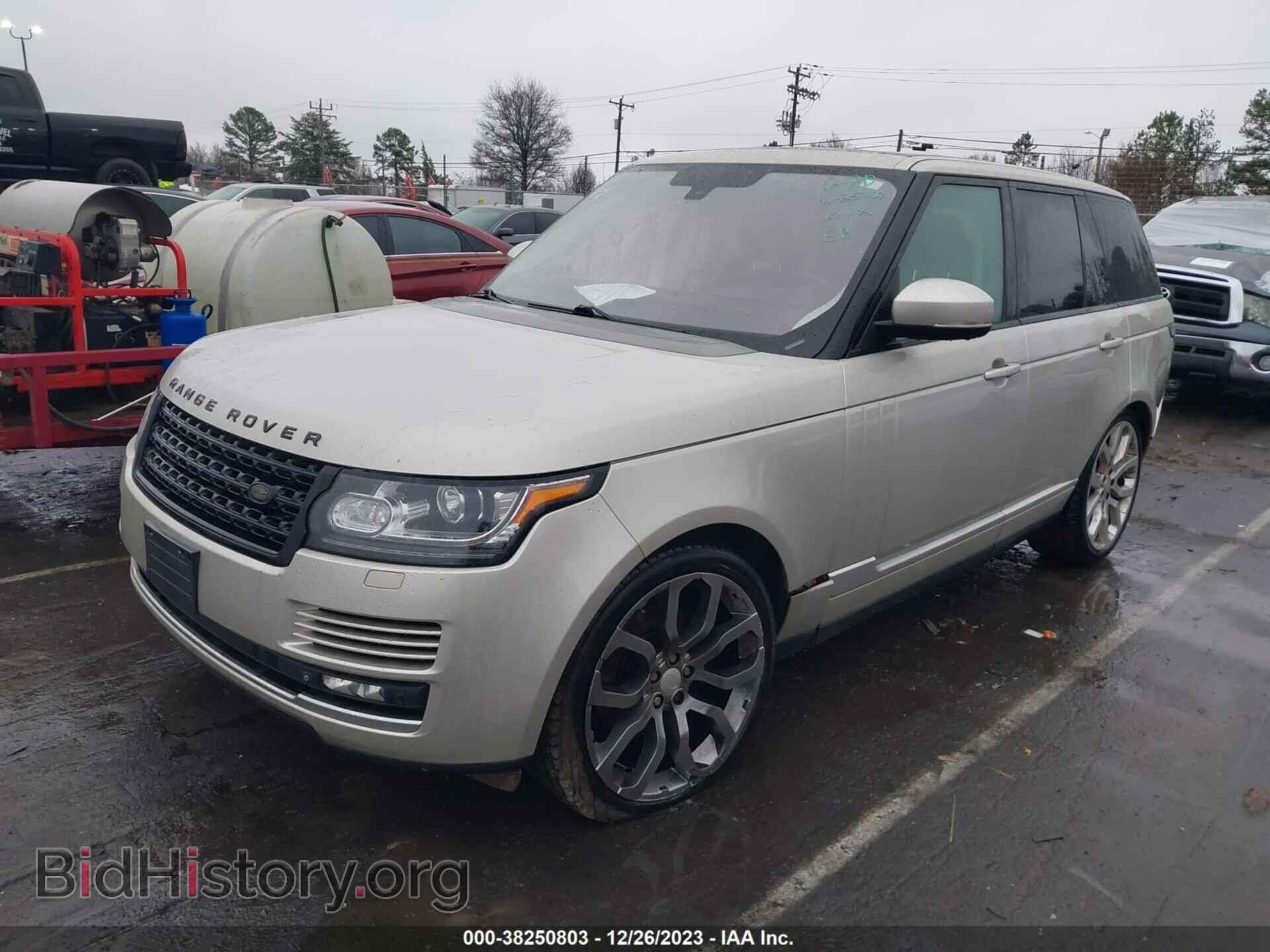 2014 LAND ROVER RANGE ROVER - VIN: SALGS2WF7EA147393 - Фото 2