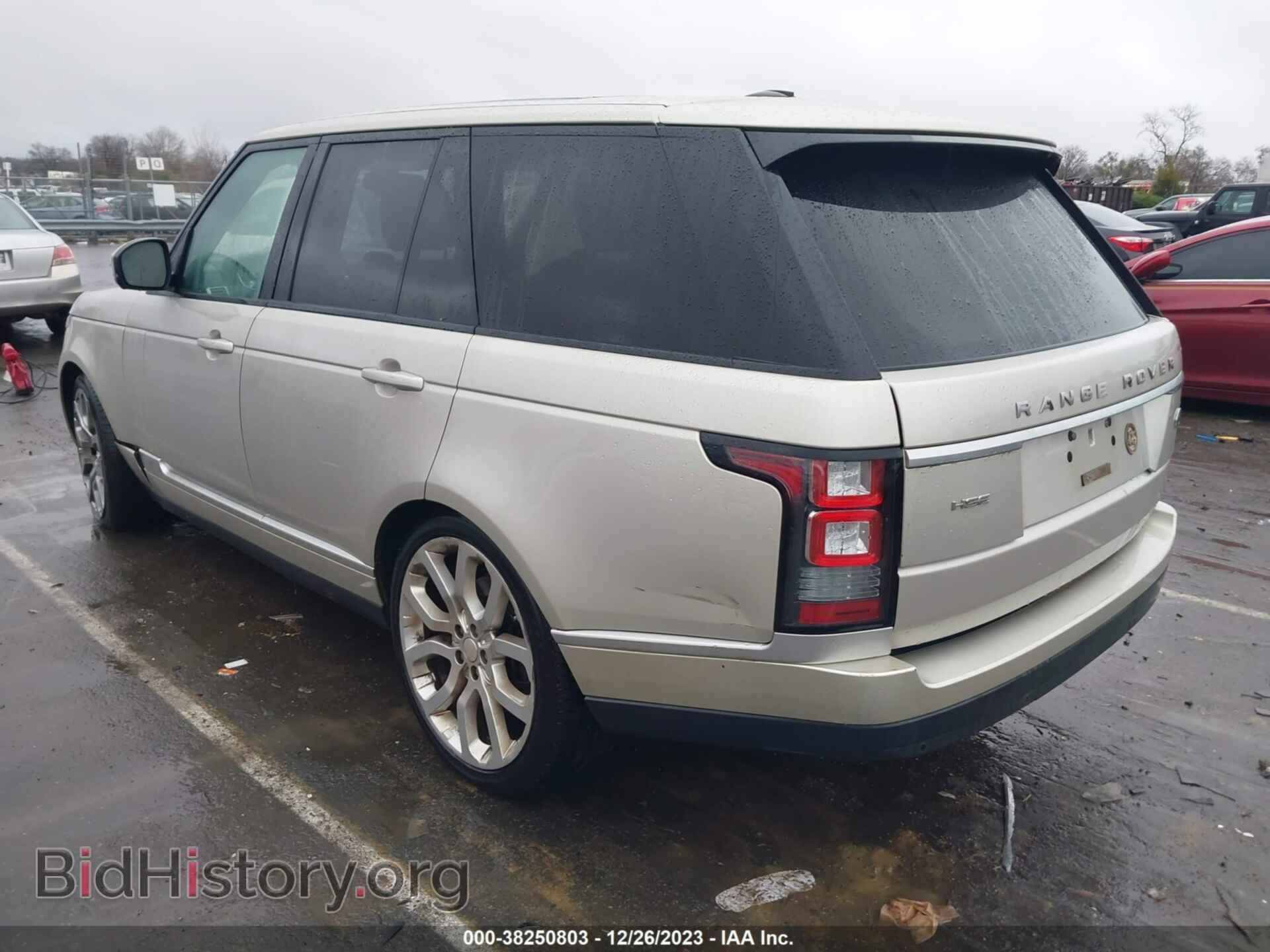 2014 LAND ROVER RANGE ROVER - VIN: SALGS2WF7EA147393 - Фото 3