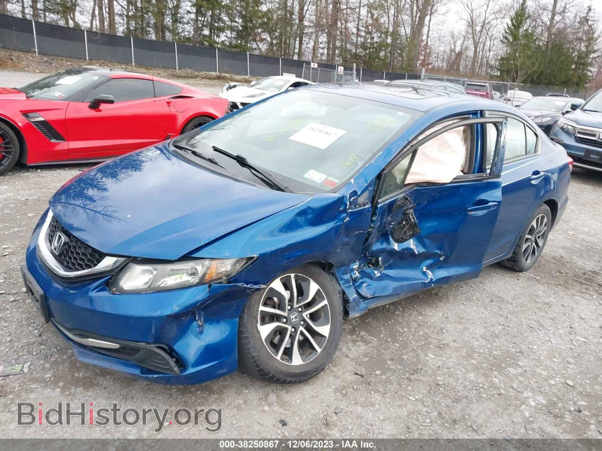 2014 HONDA CIVIC - VIN: 2HGFB2F8XEH556530 - Photo 2